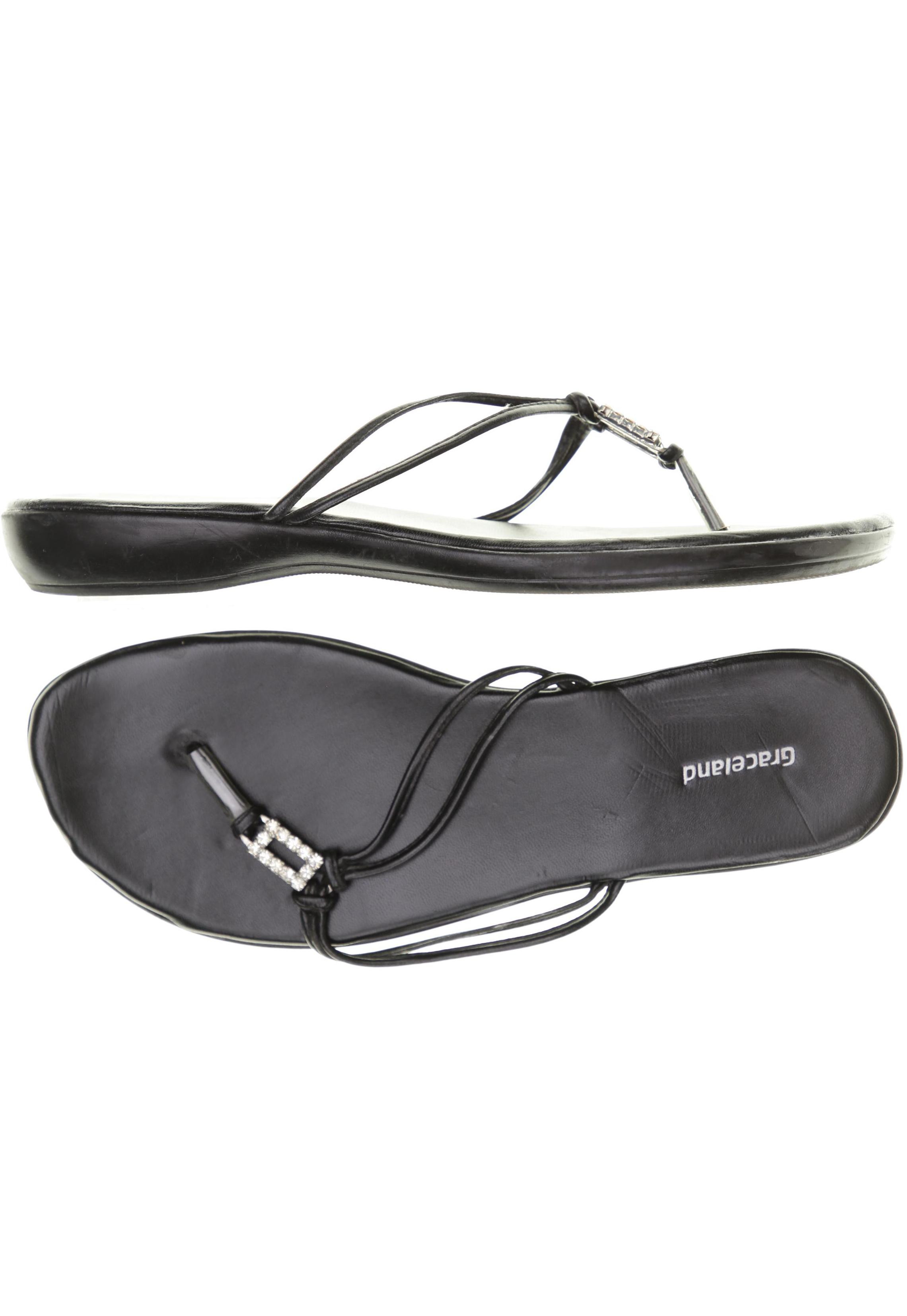 

Graceland Damen Sandale, schwarz, Gr. 40