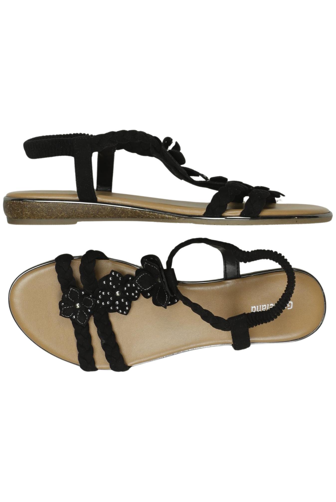 

Graceland Damen Sandale, schwarz, Gr. 40