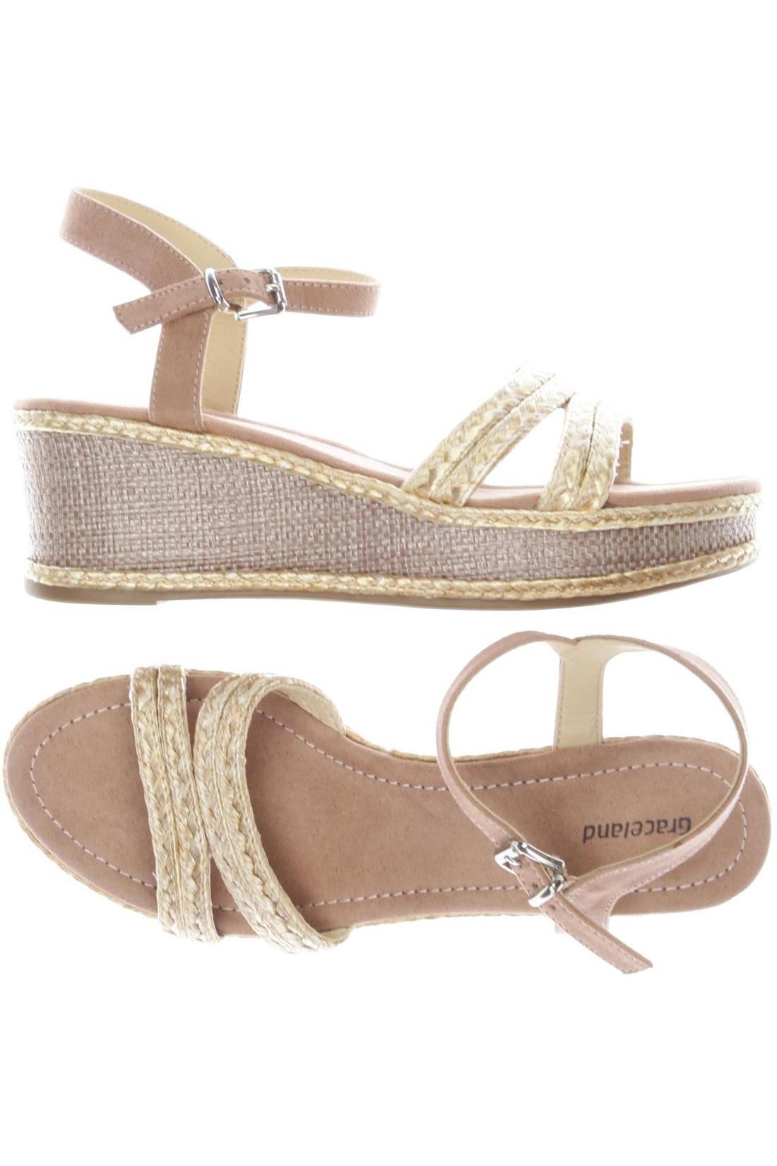 

Graceland Damen Sandale, beige, Gr. 38