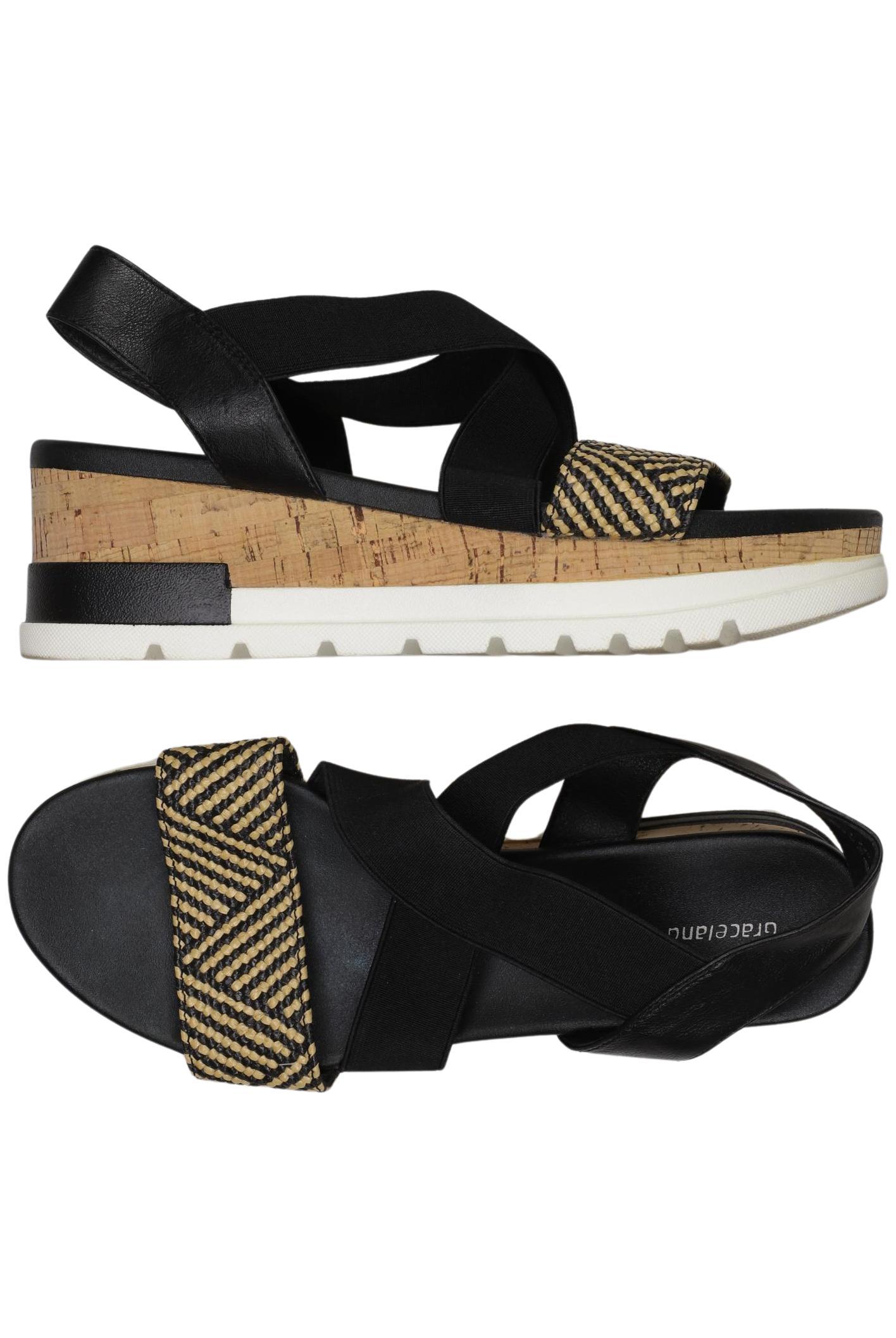 

Graceland Damen Sandale, schwarz, Gr. 41