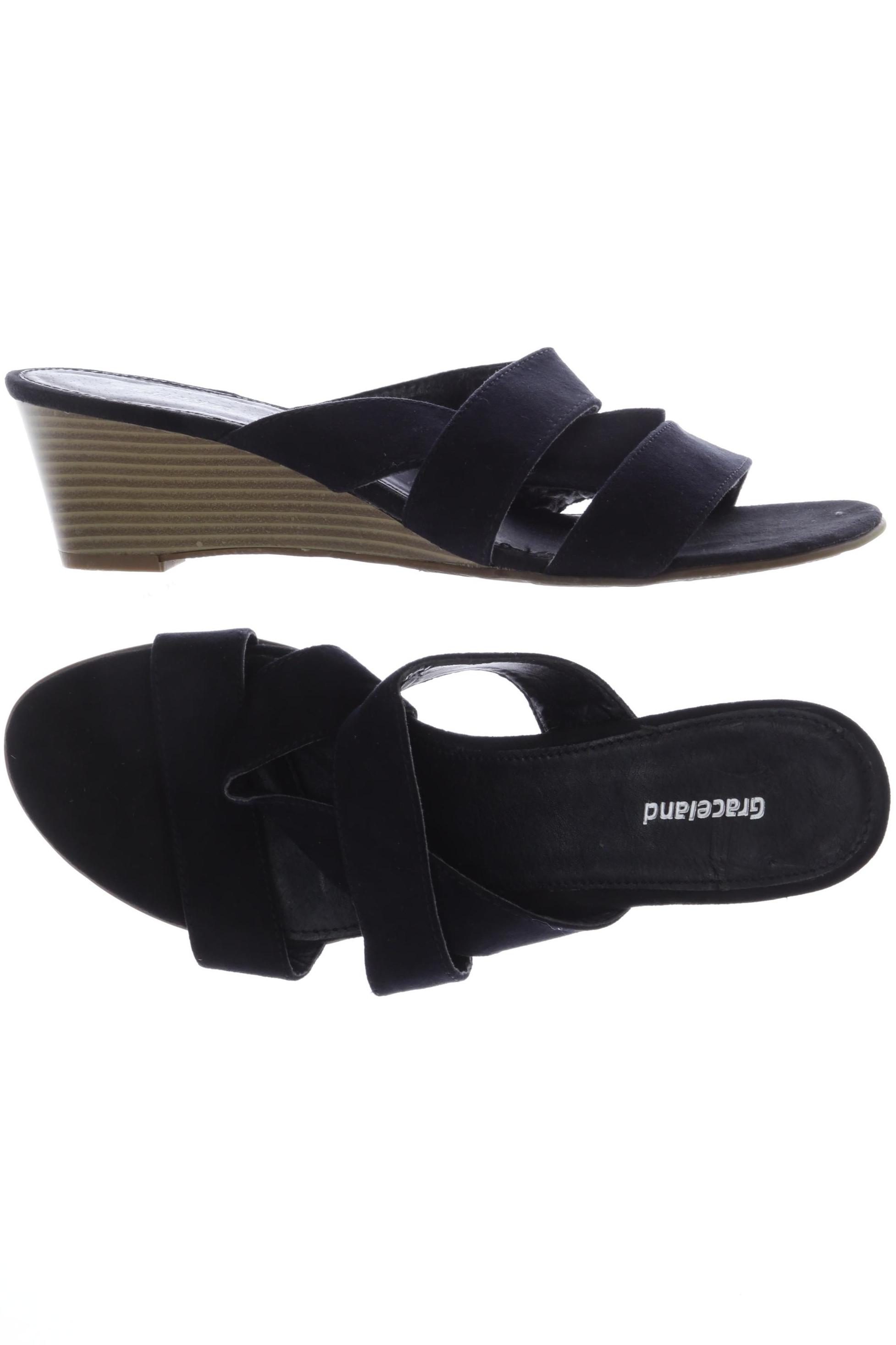 

Graceland Damen Sandale, schwarz, Gr. 40
