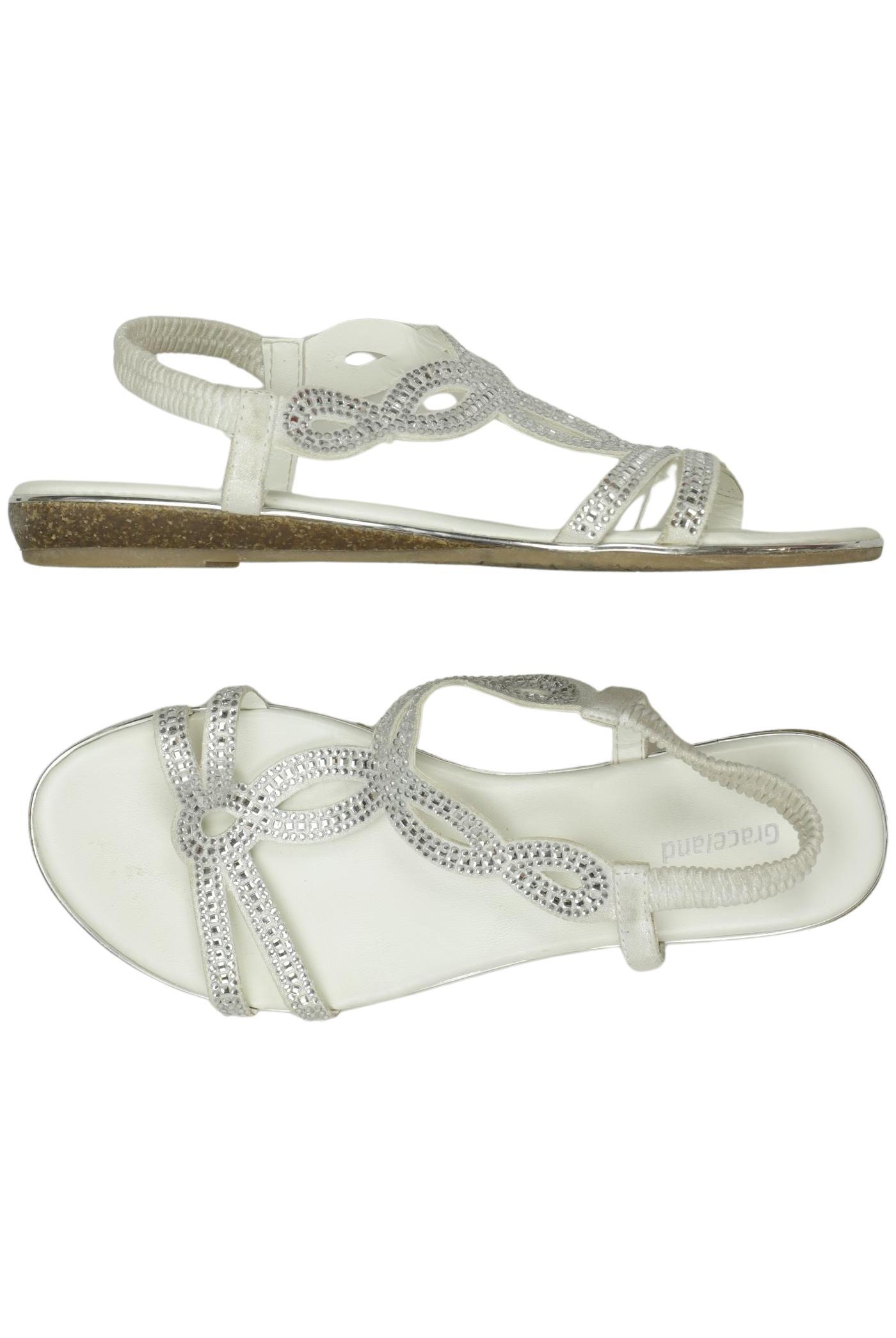 

Graceland Damen Sandale, weiß, Gr. 39