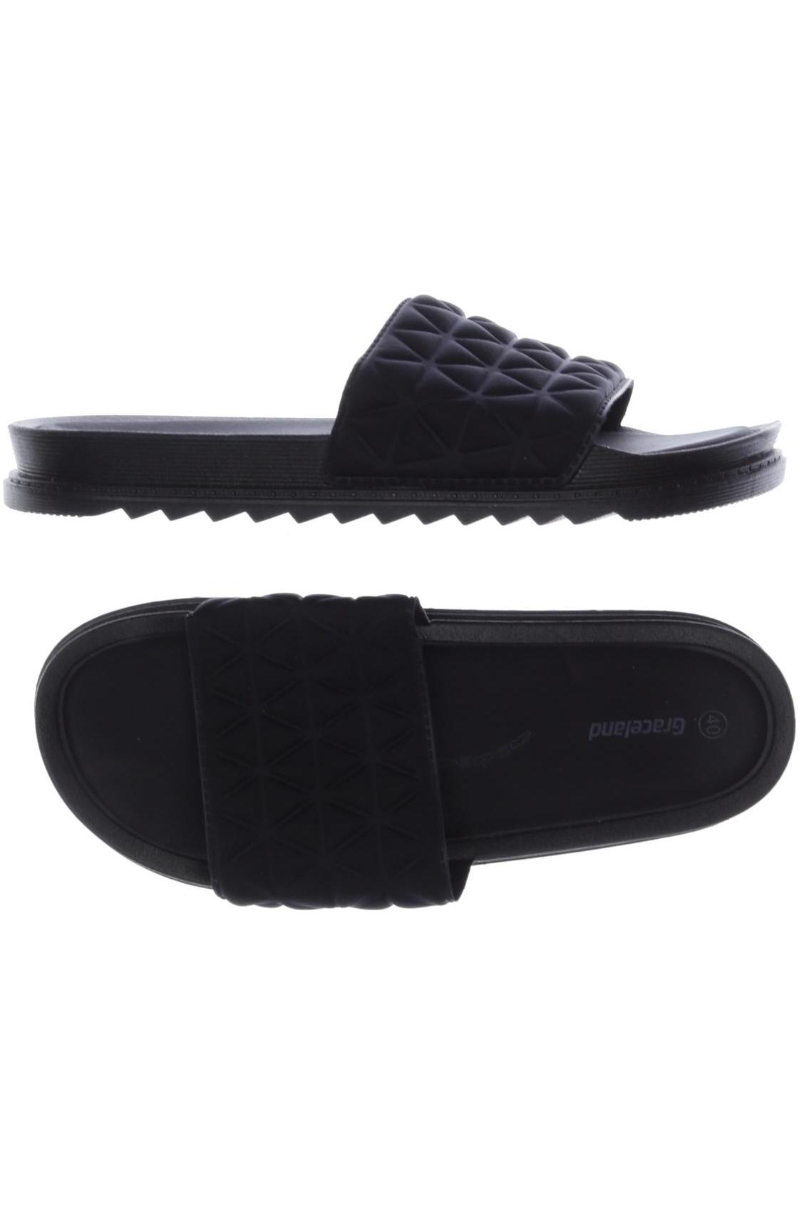 

Graceland Damen Sandale, schwarz, Gr. 40