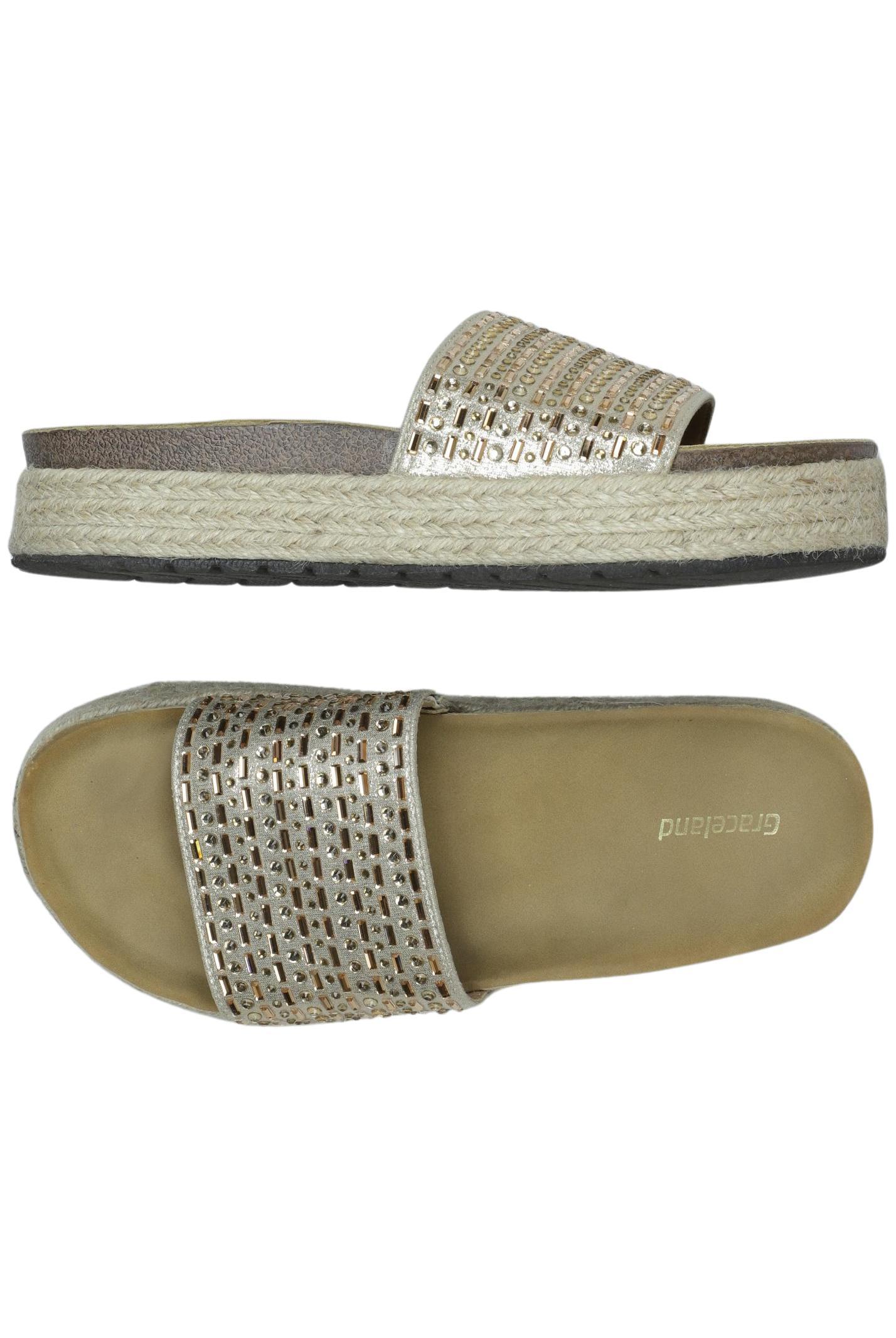 

Graceland Damen Sandale, silber, Gr. 37