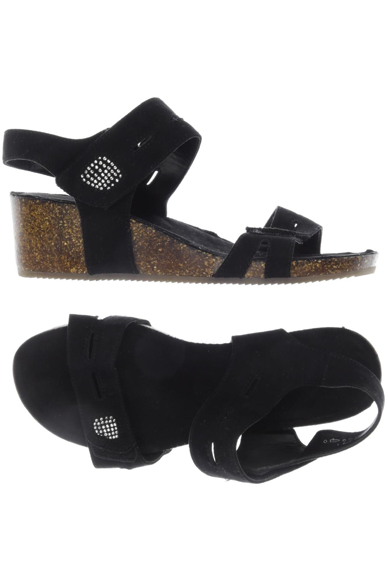 

Graceland Damen Sandale, schwarz, Gr. 38