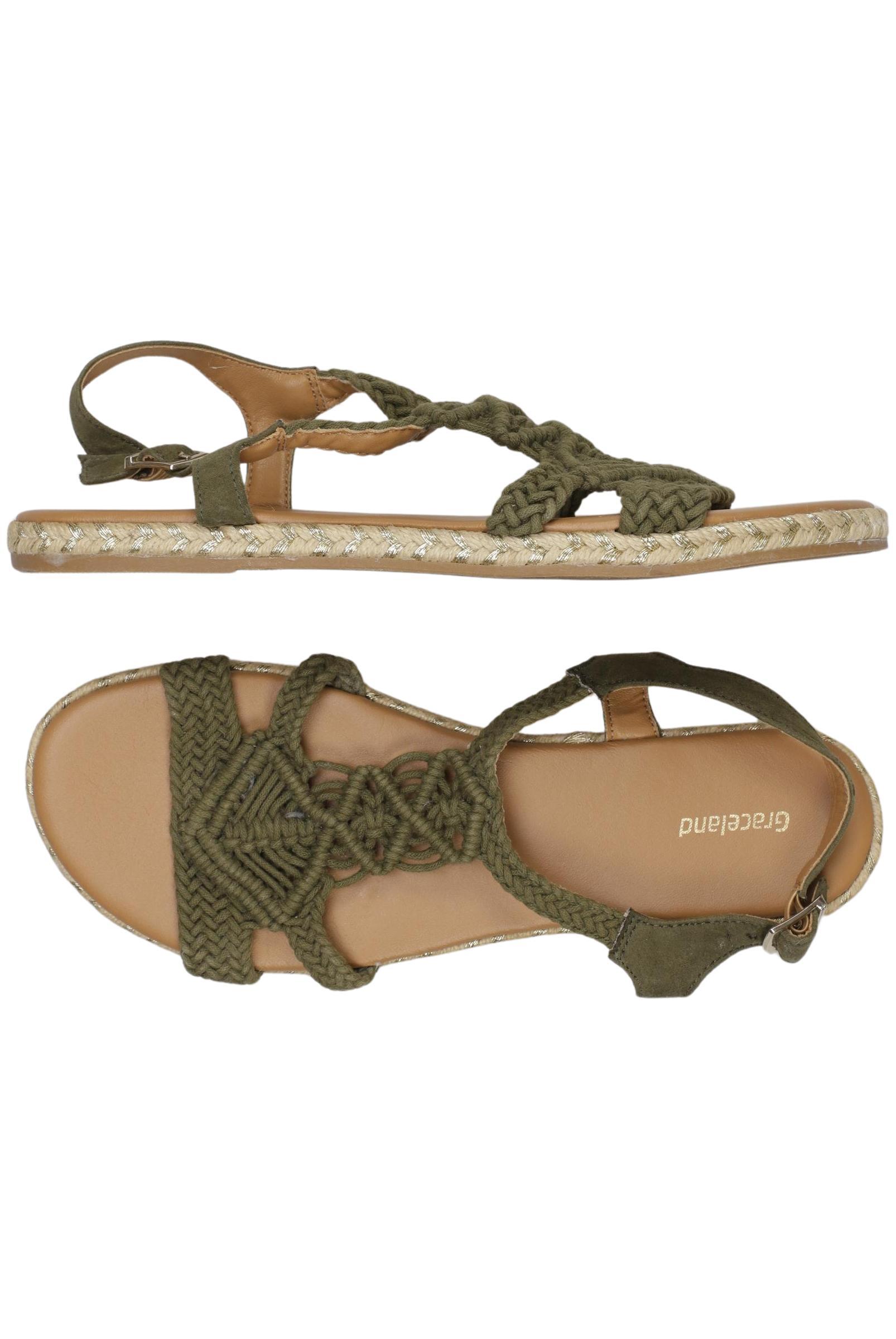 

Graceland Damen Sandale, grün, Gr. 41