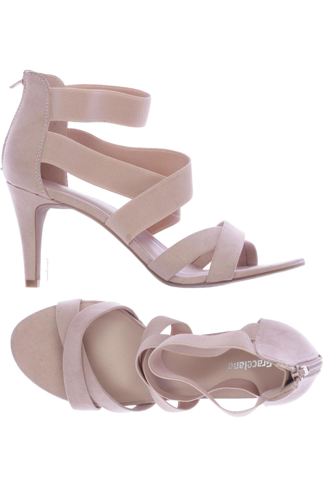 

Graceland Damen Sandale, beige, Gr. 40