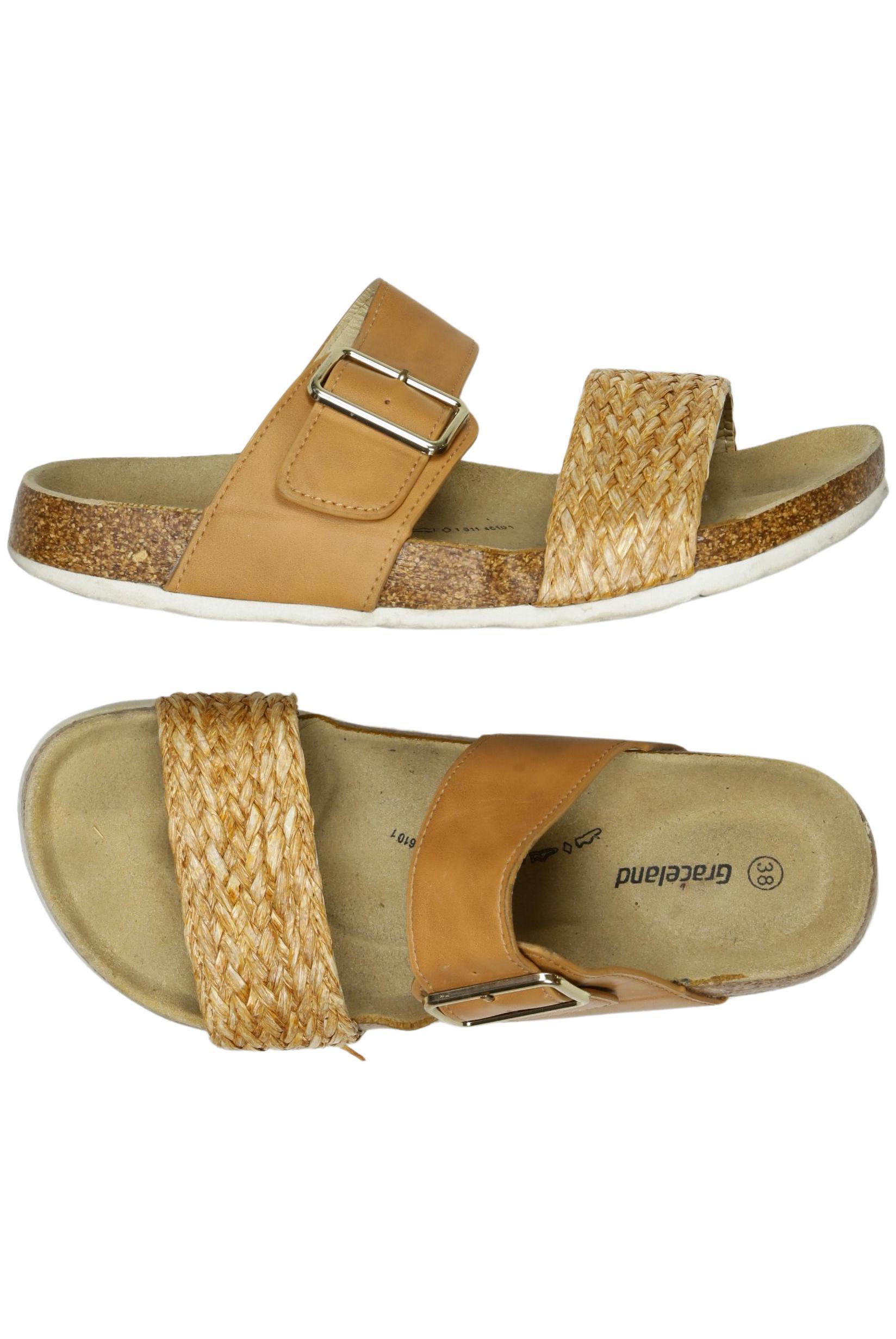 

Graceland Damen Sandale, braun, Gr. 38