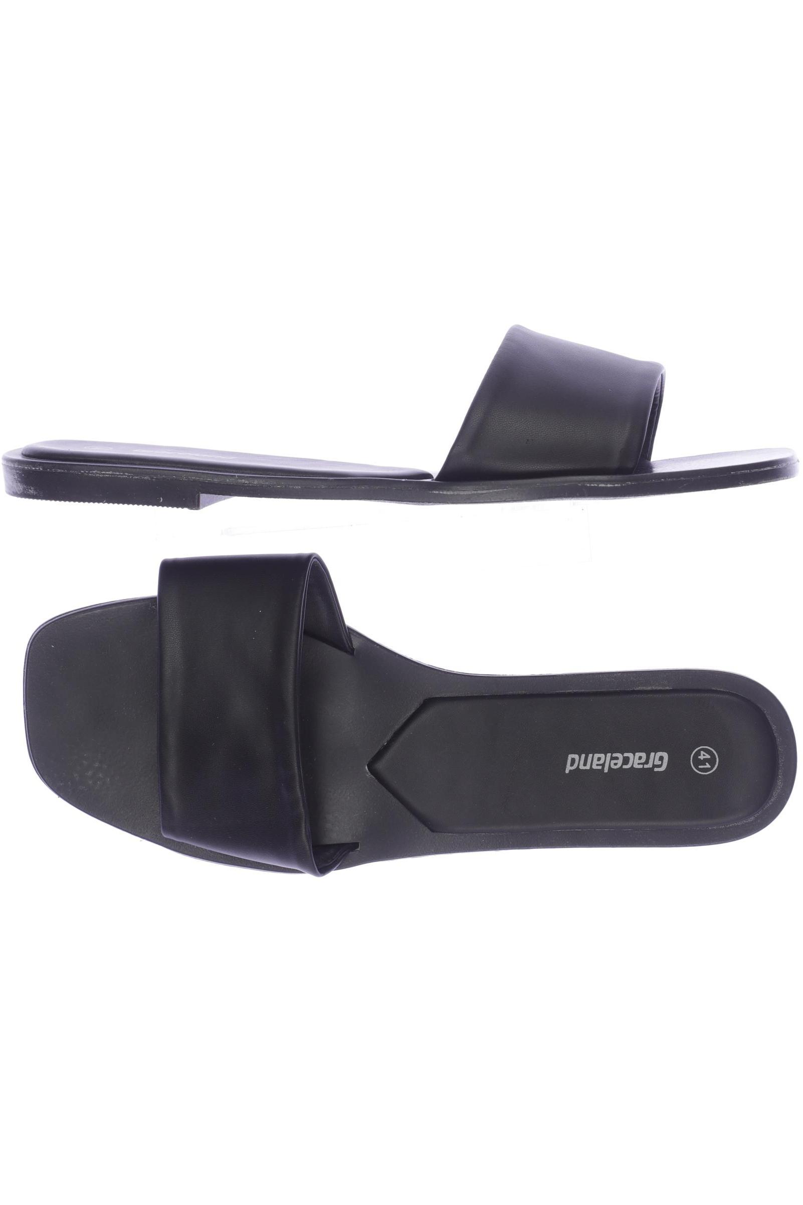

Graceland Damen Sandale, schwarz, Gr. 41