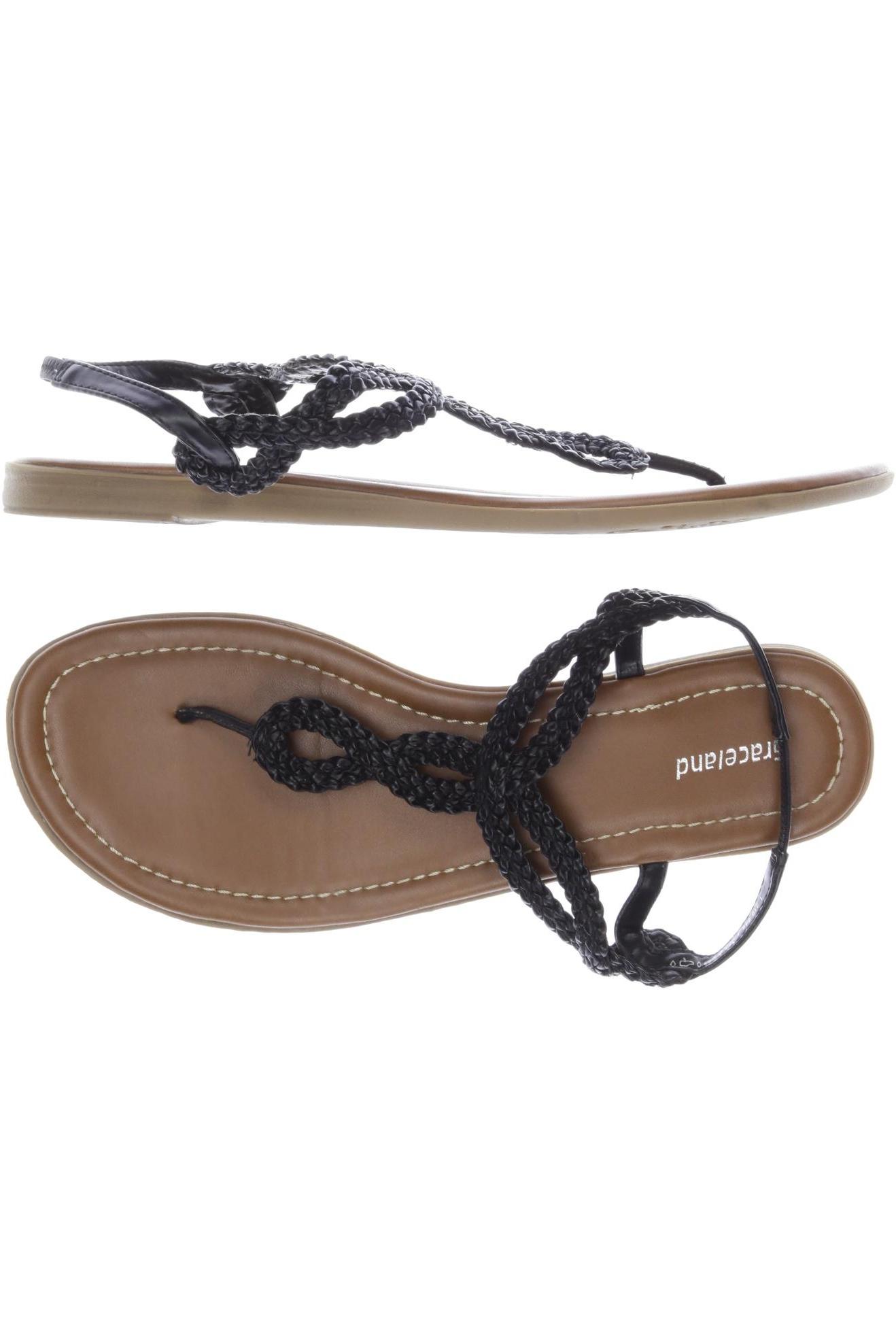 

Graceland Damen Sandale, schwarz, Gr. 40