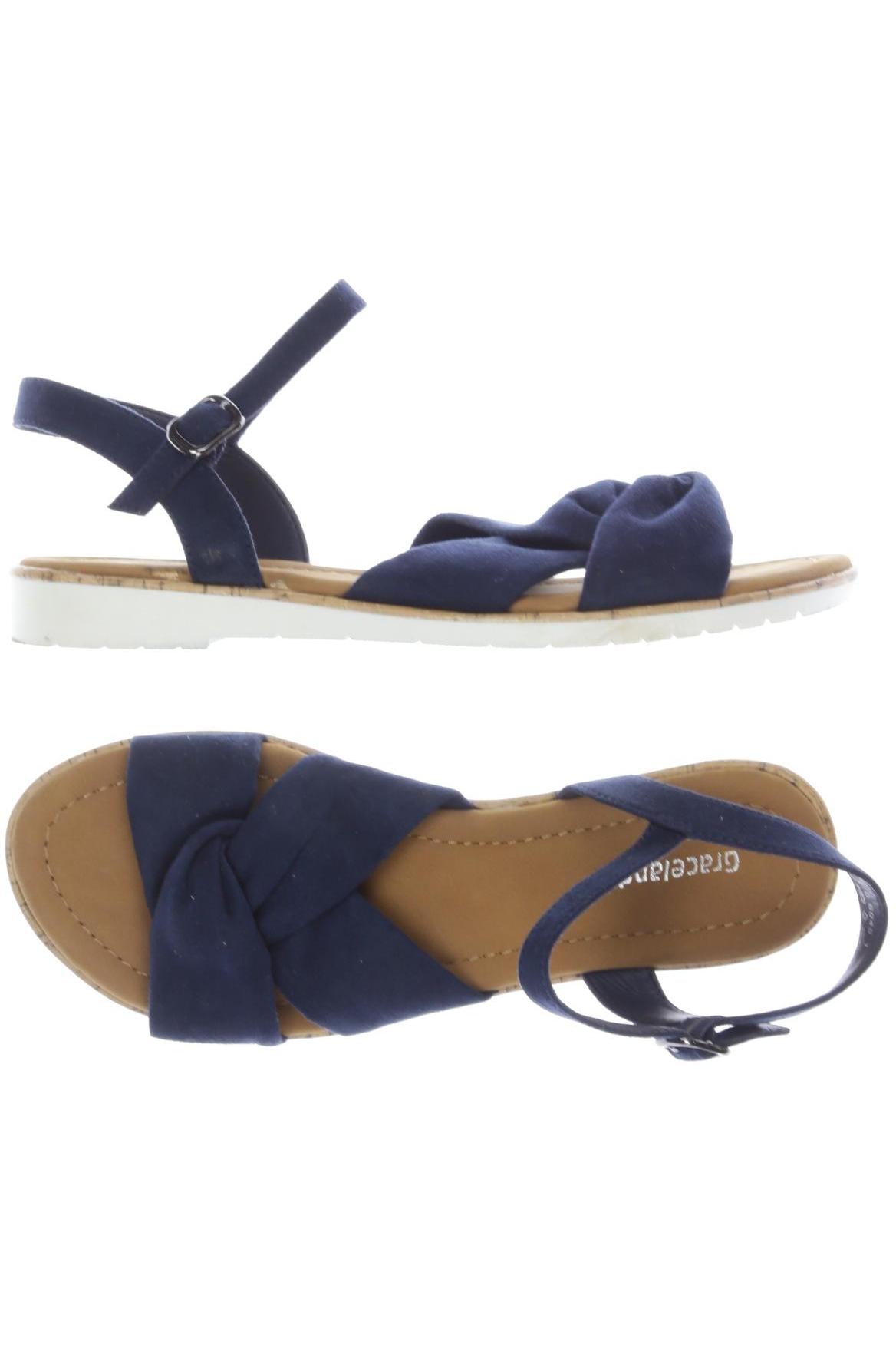 

Graceland Damen Sandale, marineblau, Gr. 36
