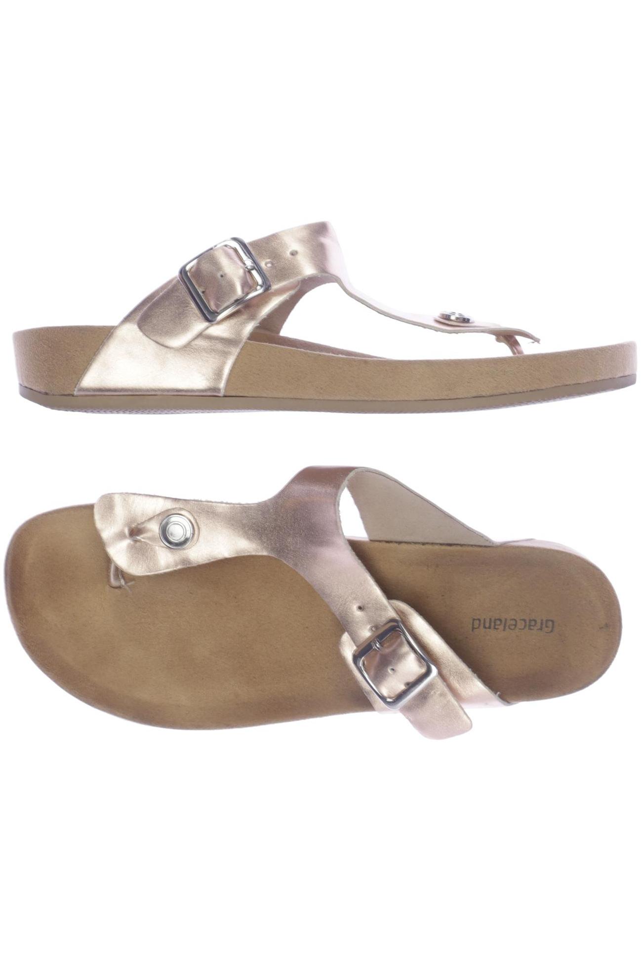 

Graceland Damen Sandale, gold