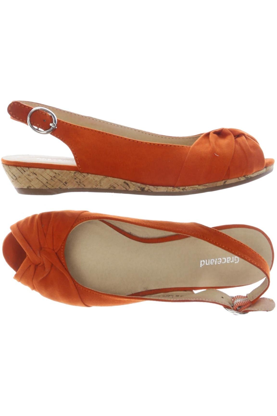 

Graceland Damen Sandale, orange, Gr. 37