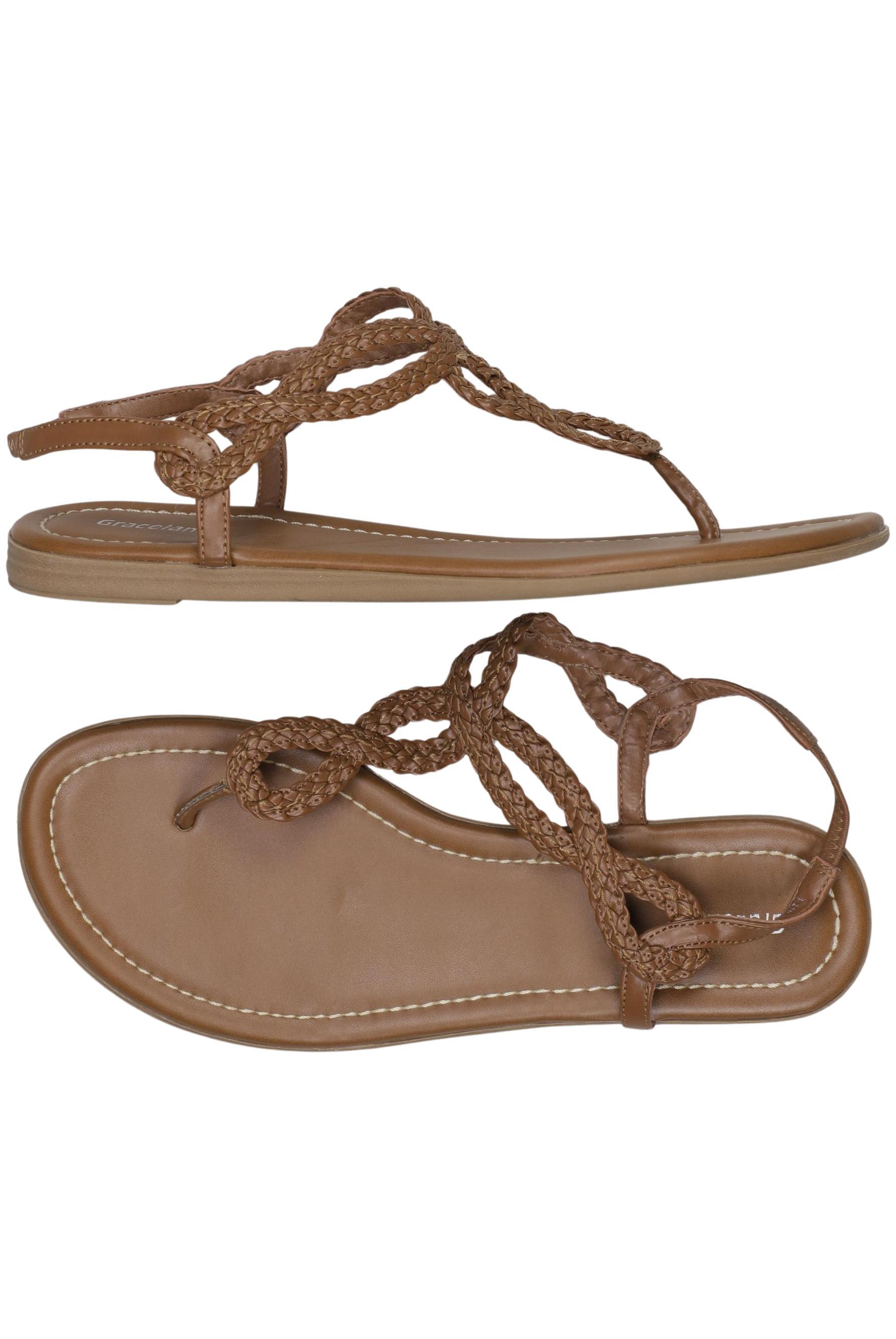 

Graceland Damen Sandale, braun, Gr. 39