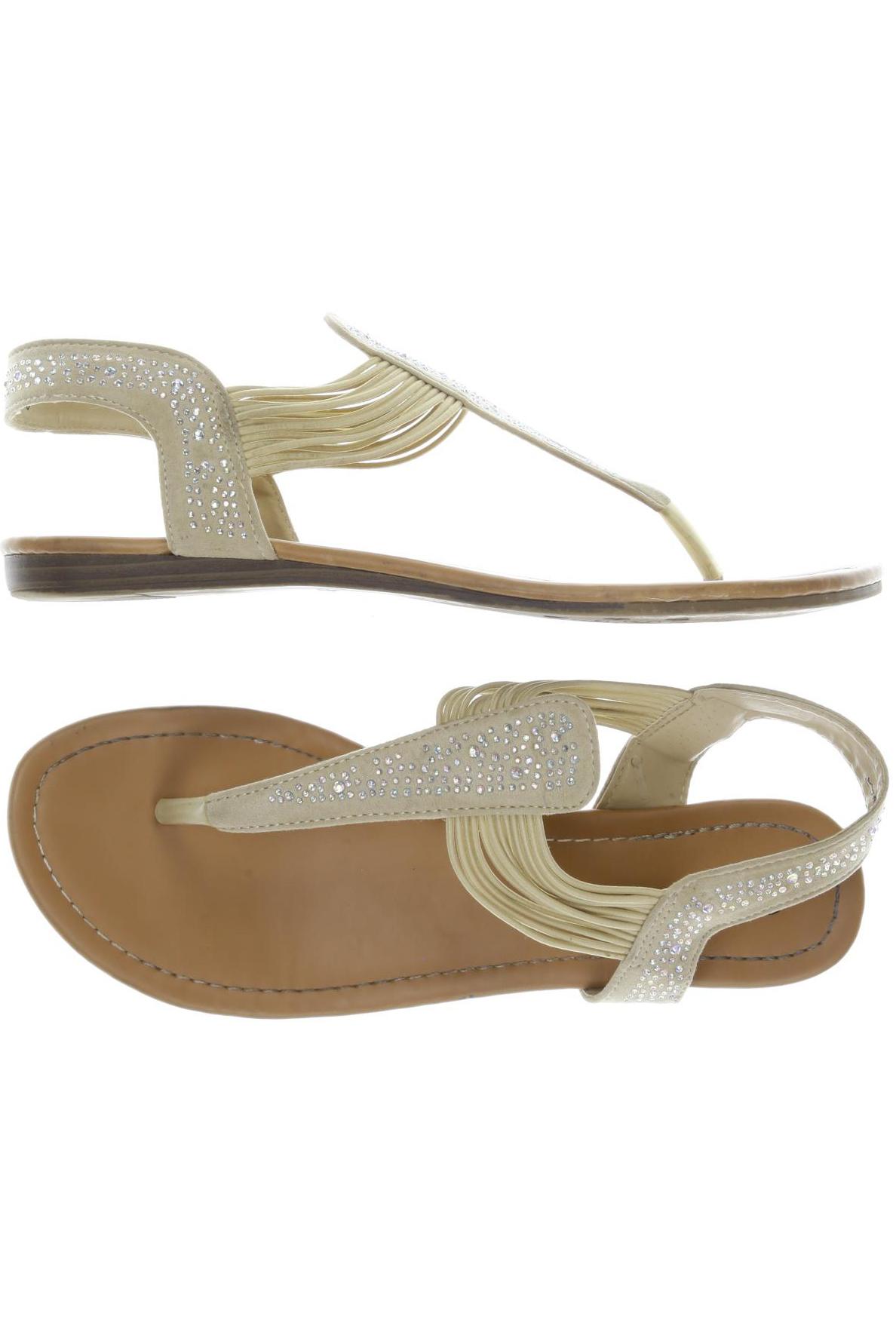 

Graceland Damen Sandale, beige, Gr. 39