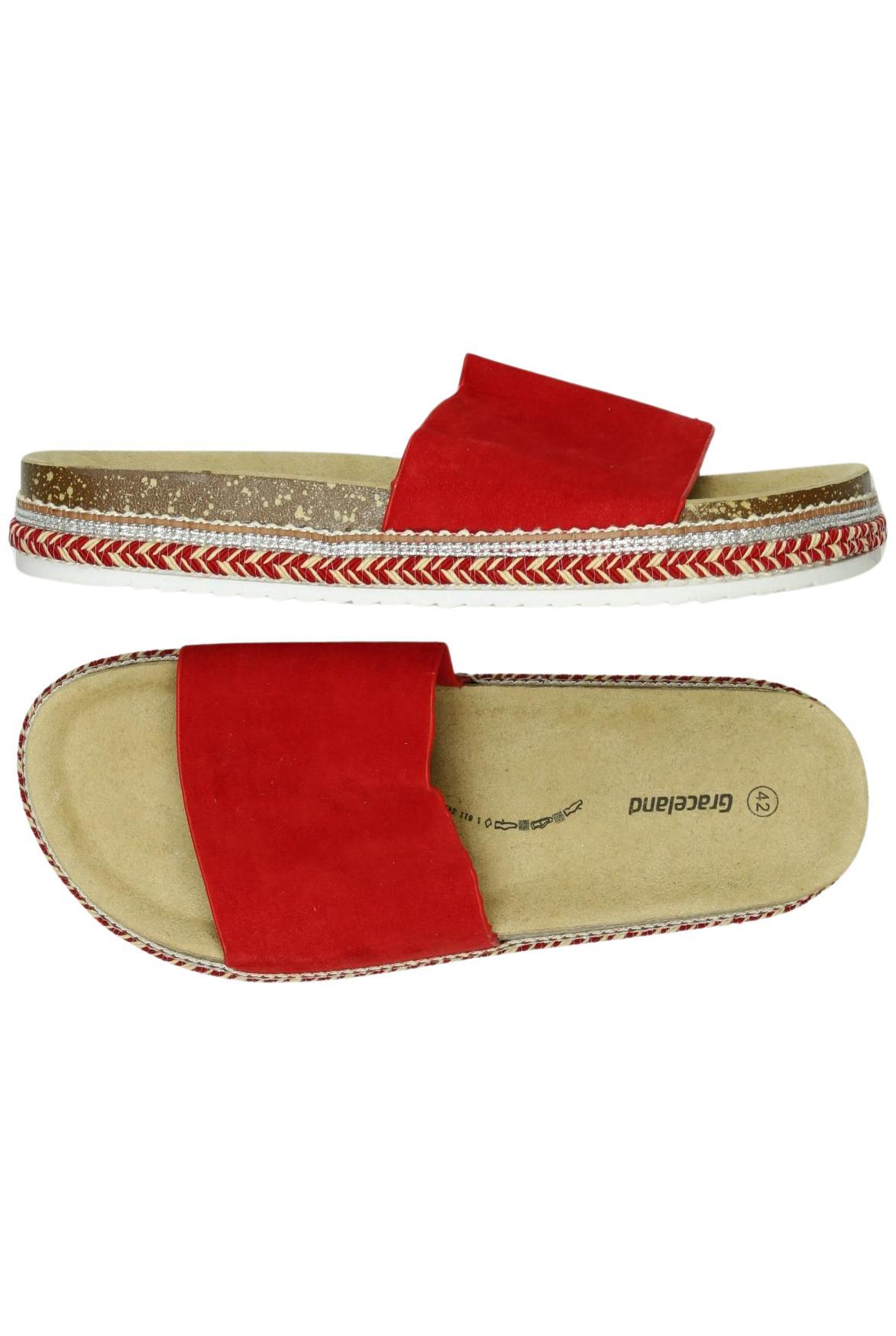 

Graceland Damen Sandale, rot, Gr. 42