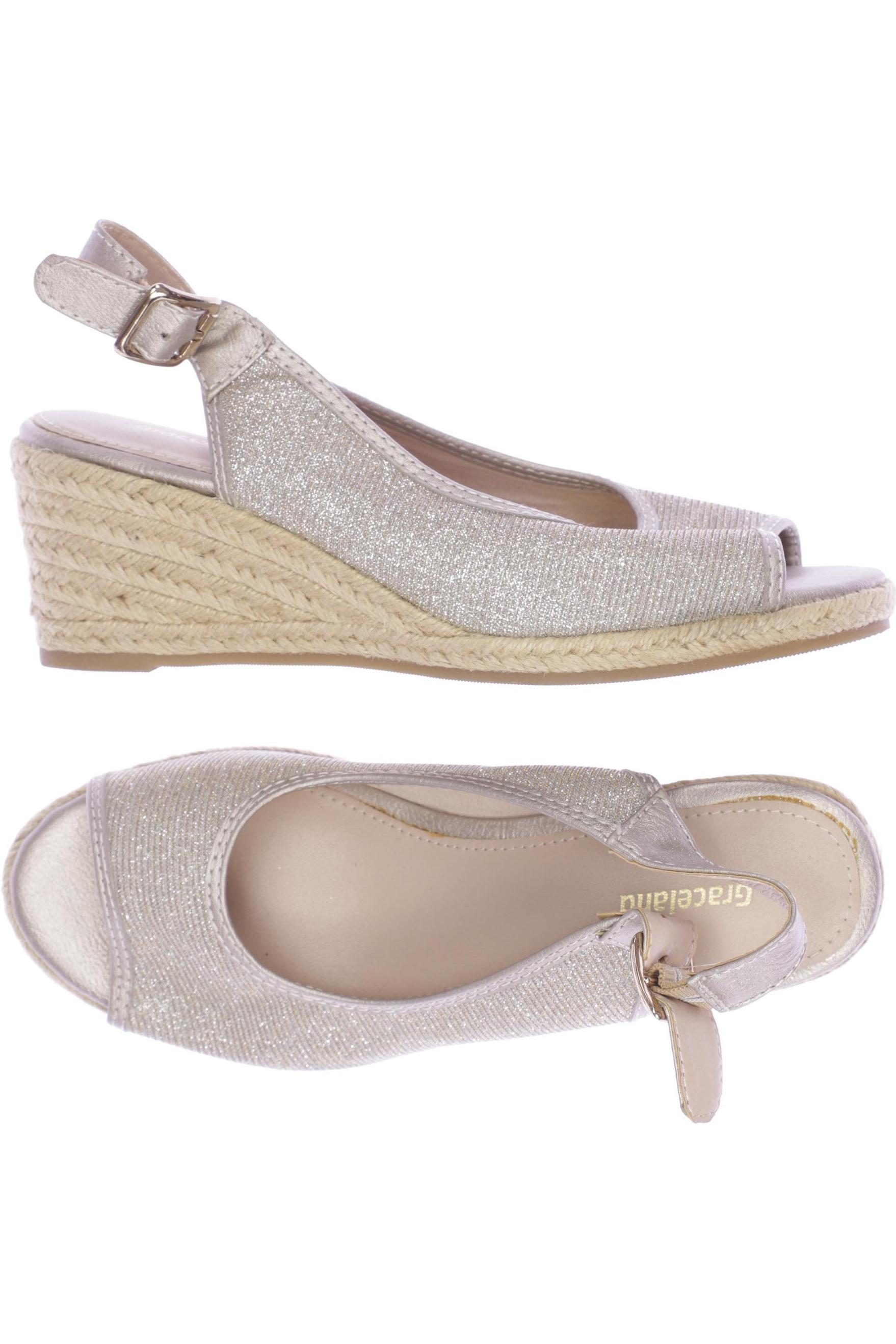 

Graceland Damen Sandale, beige, Gr. 36