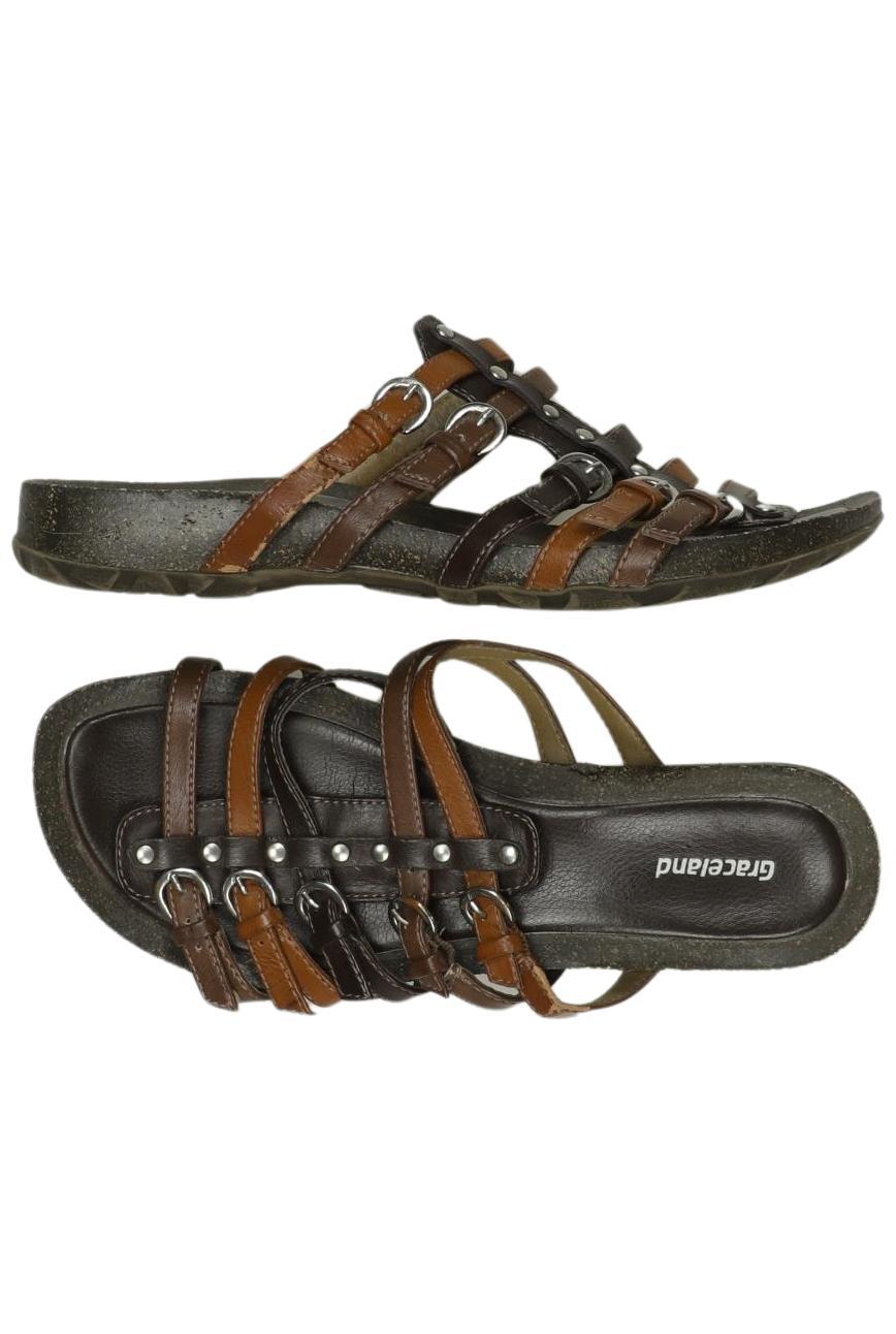 

Graceland Damen Sandale, braun, Gr. 38