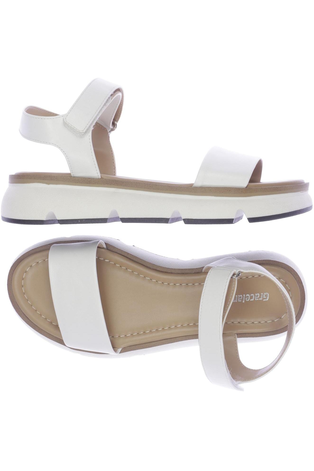 

Graceland Damen Sandale, weiß, Gr. 37