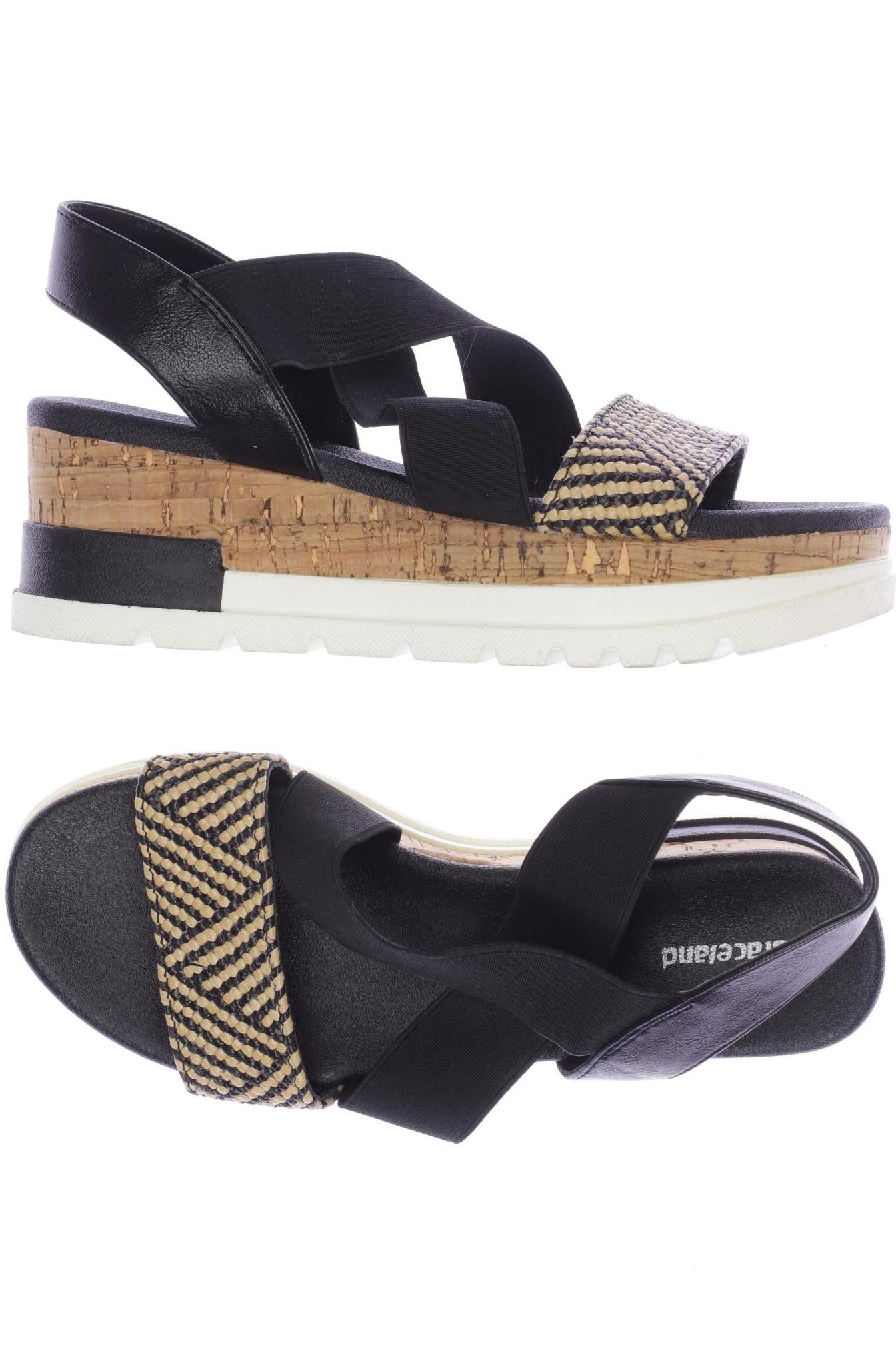 

Graceland Damen Sandale, schwarz