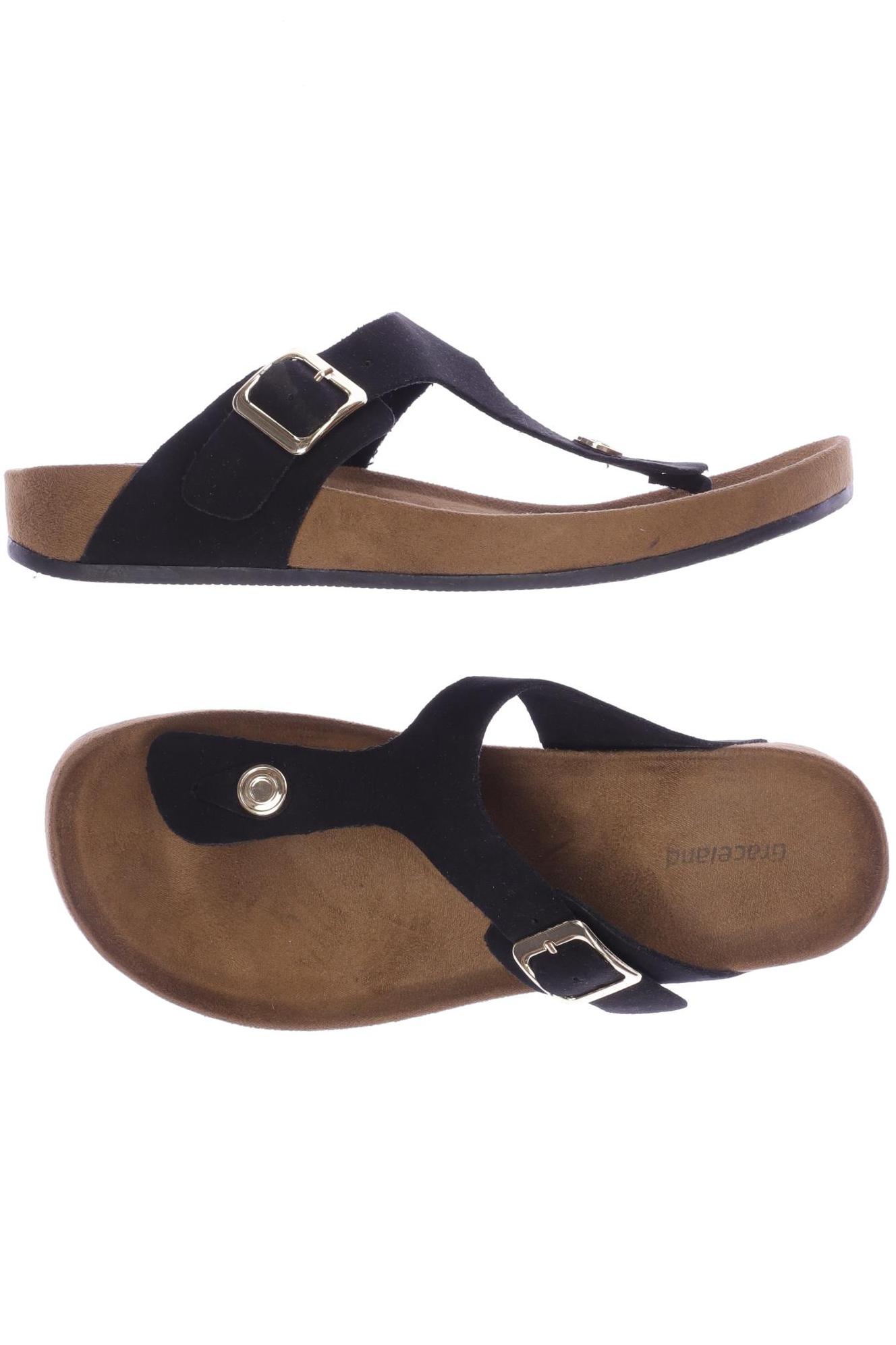 

Graceland Damen Sandale, schwarz, Gr. 37