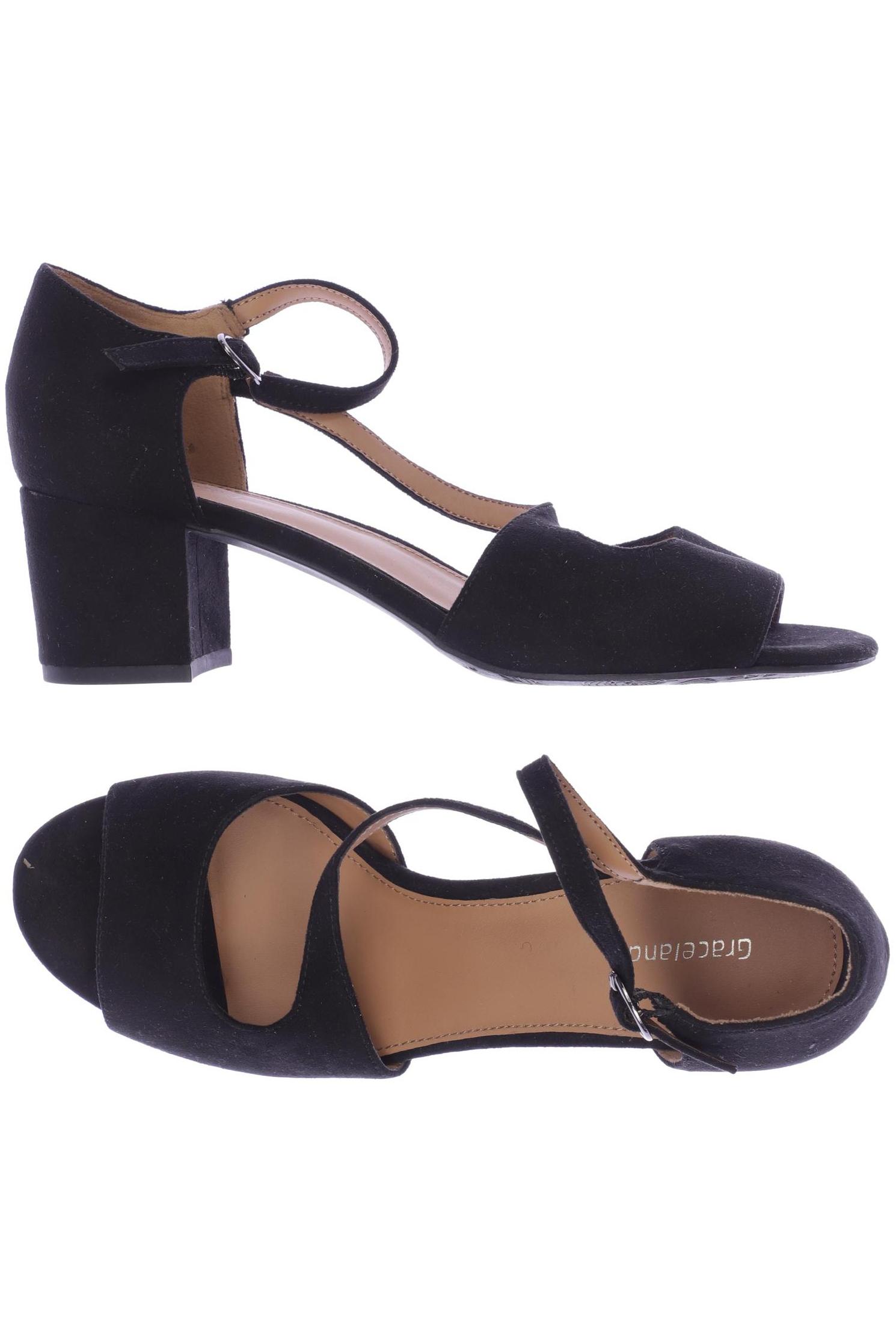 

Graceland Damen Sandale, schwarz, Gr. 38