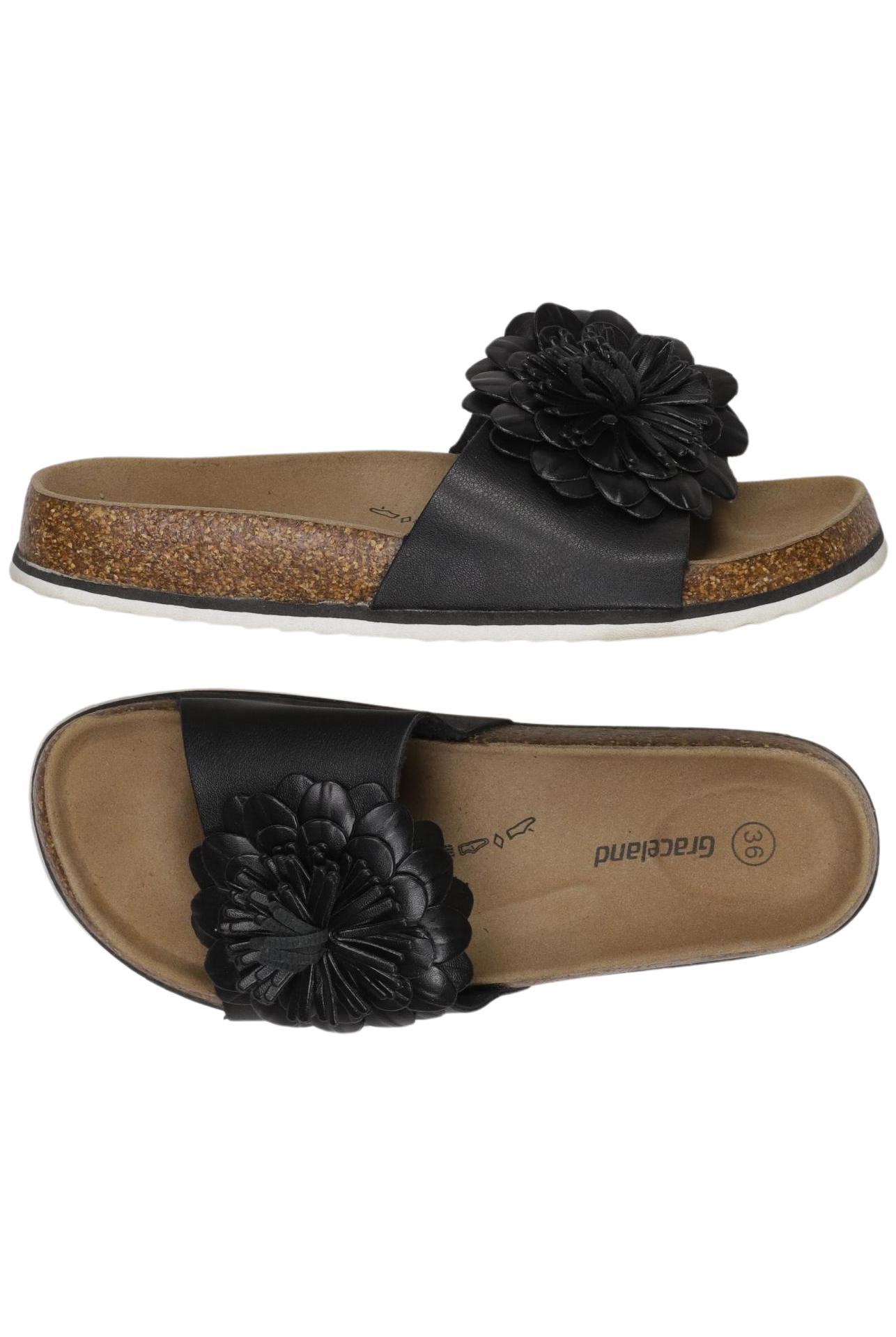 

Graceland Damen Sandale, schwarz, Gr. 36