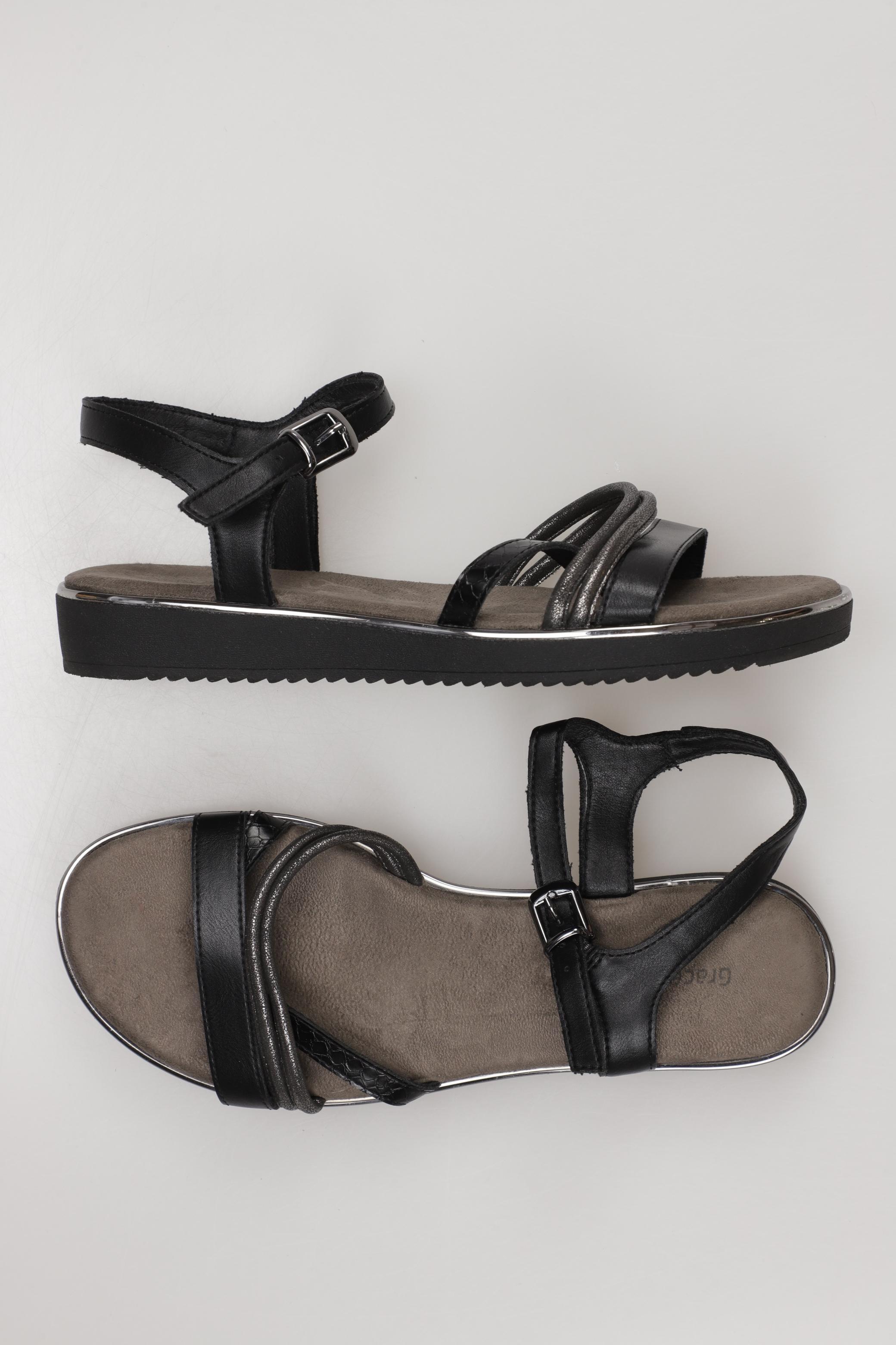 

Graceland Damen Sandale, schwarz, Gr. 37