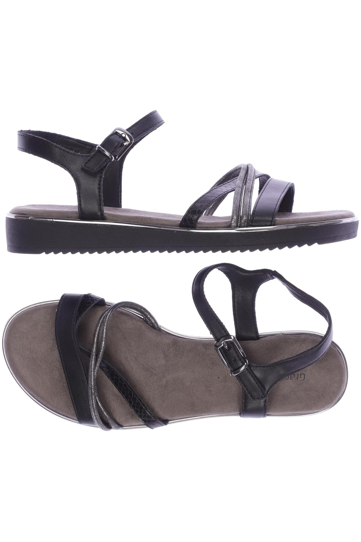 

Graceland Damen Sandale, schwarz, Gr. 38