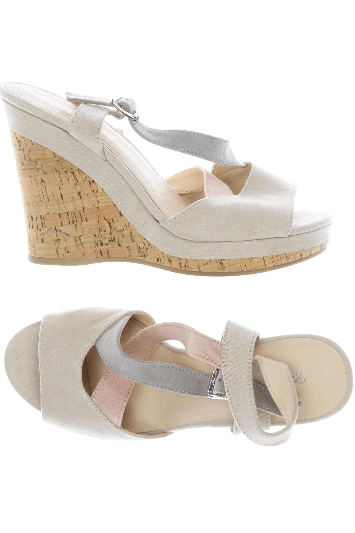 

Graceland Damen Sandale, beige, Gr. 38