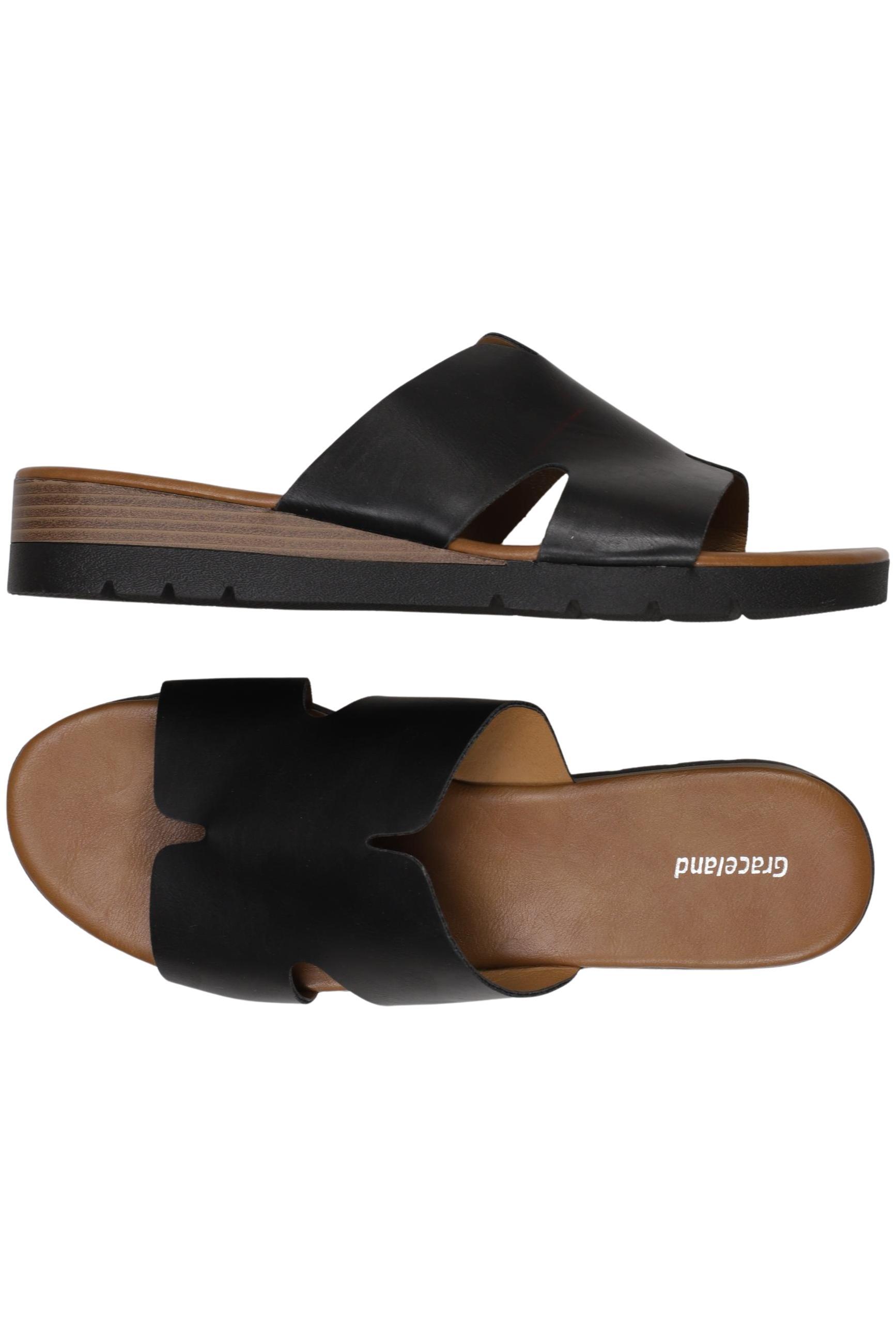 

Graceland Damen Sandale, schwarz, Gr. 42