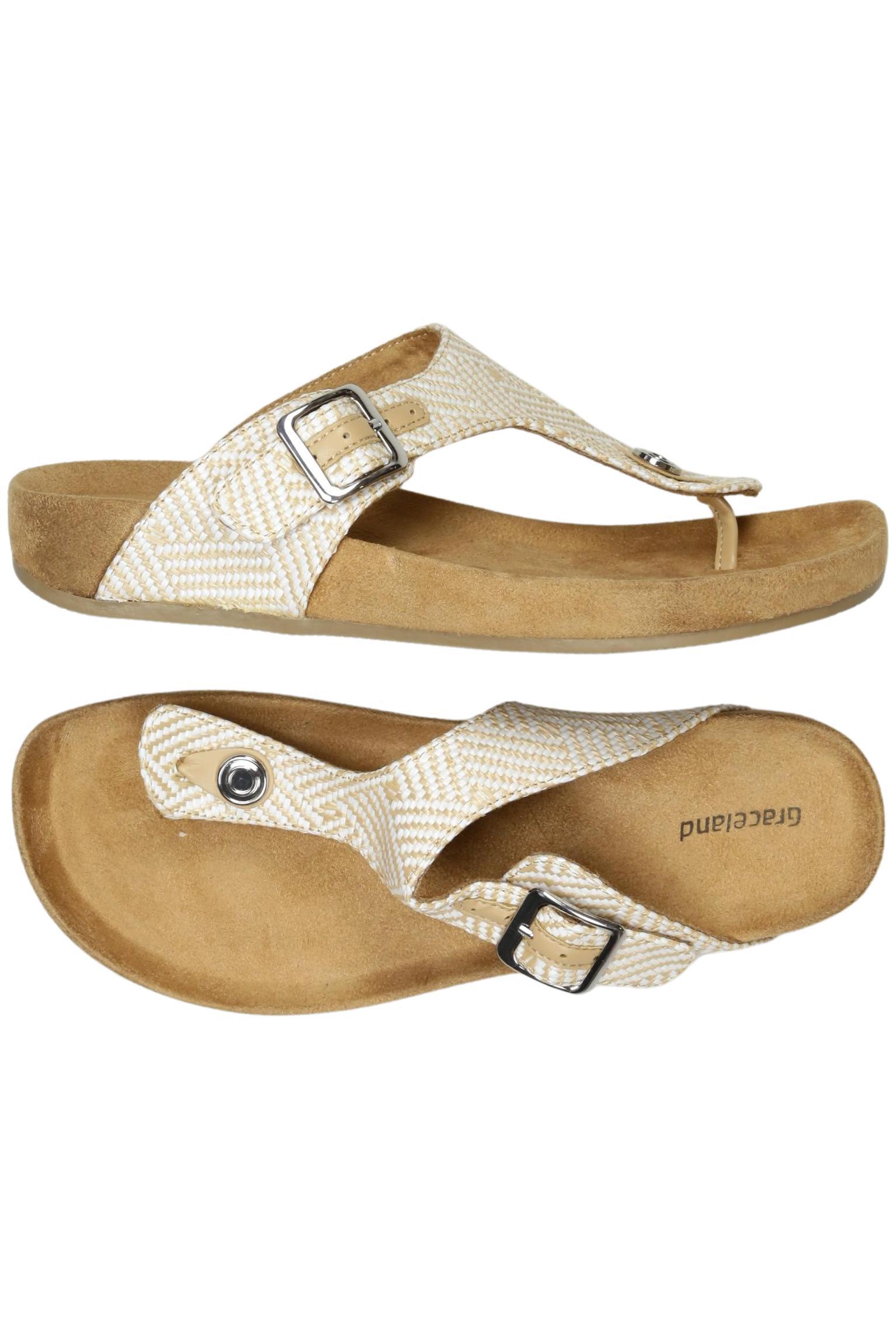 

Graceland Damen Sandale, beige, Gr. 37