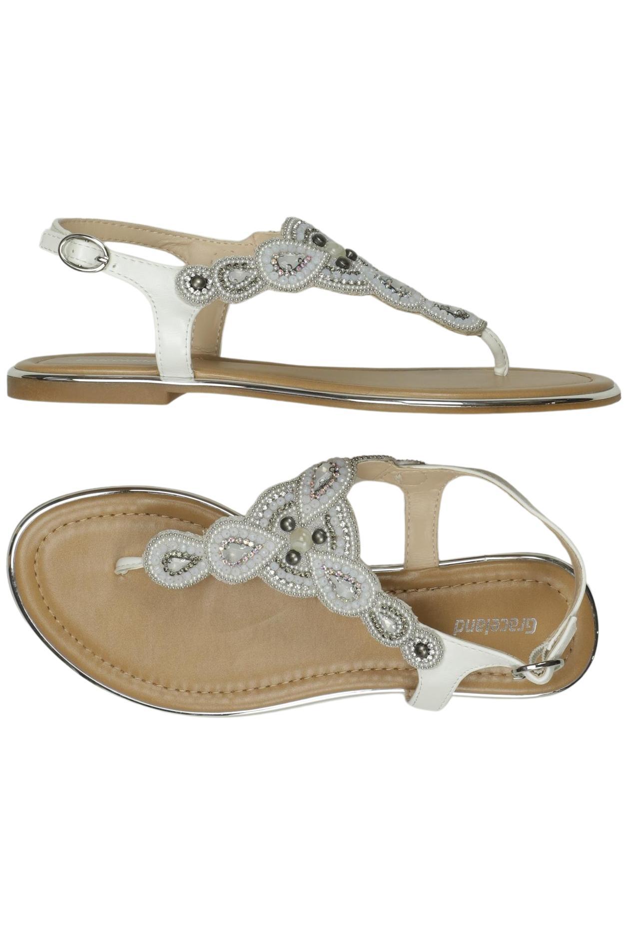 

Graceland Damen Sandale, weiß, Gr. 38