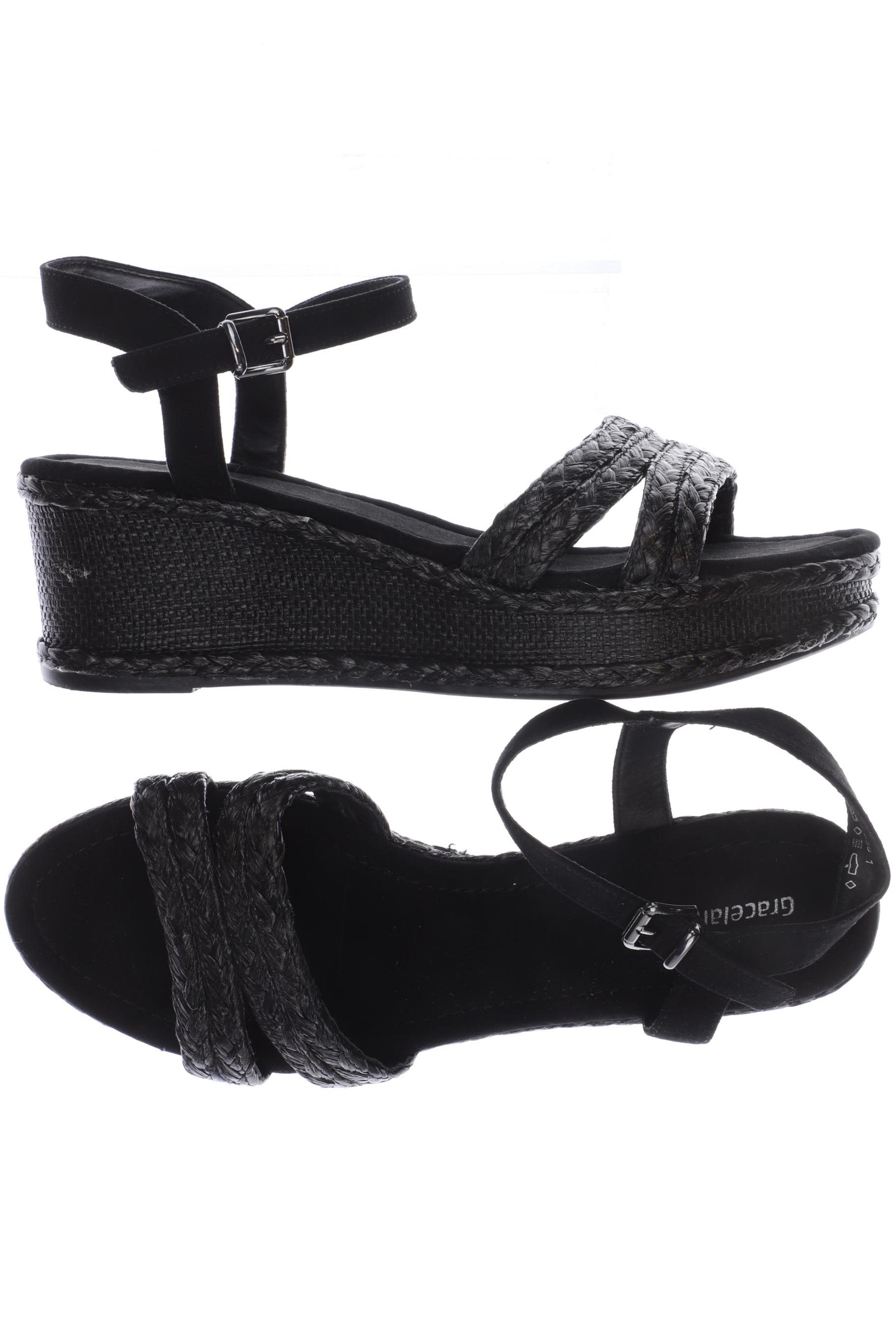 

Graceland Damen Sandale, schwarz, Gr. 41