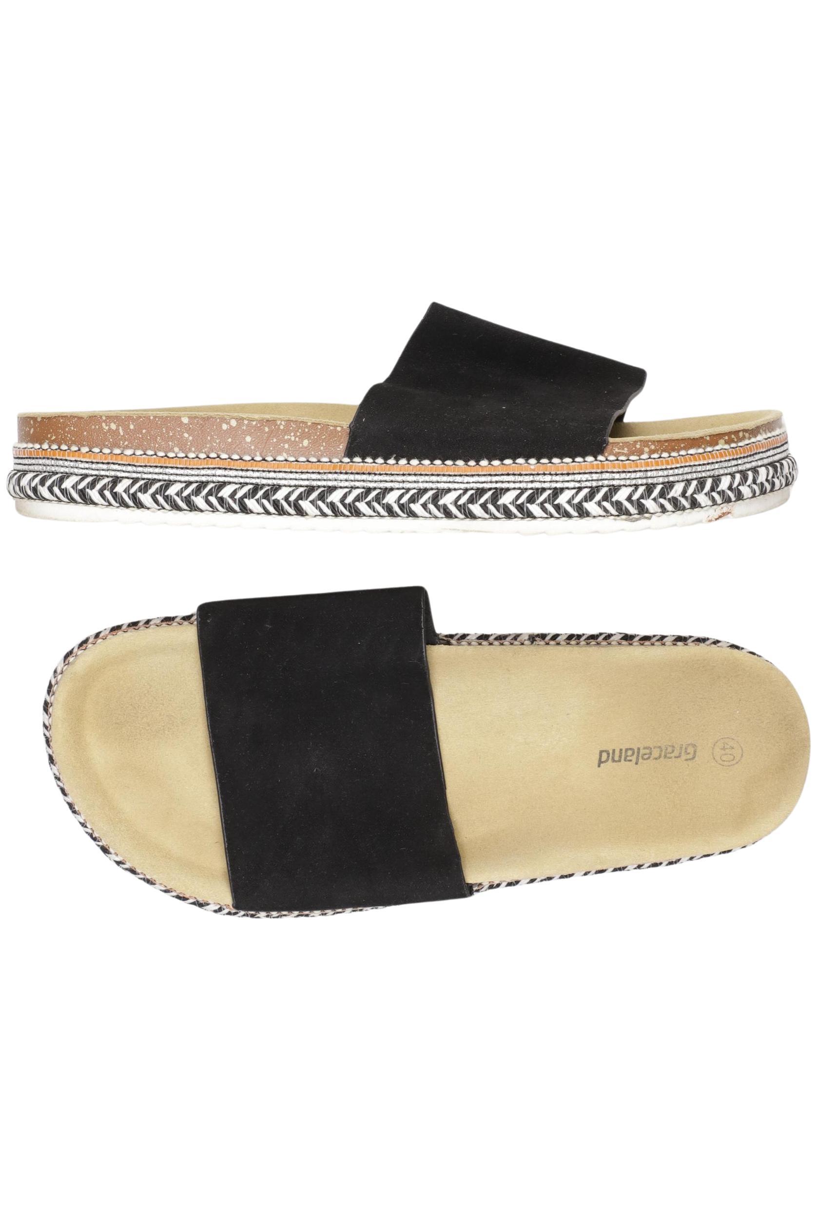 

Graceland Damen Sandale, schwarz, Gr. 40