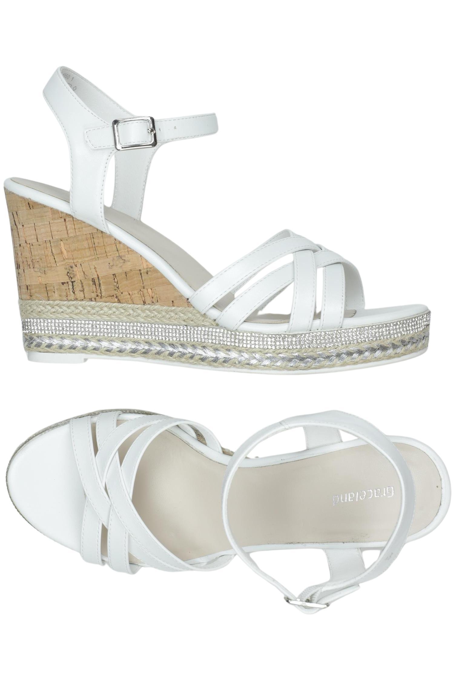 

Graceland Damen Sandale, weiß, Gr. 40