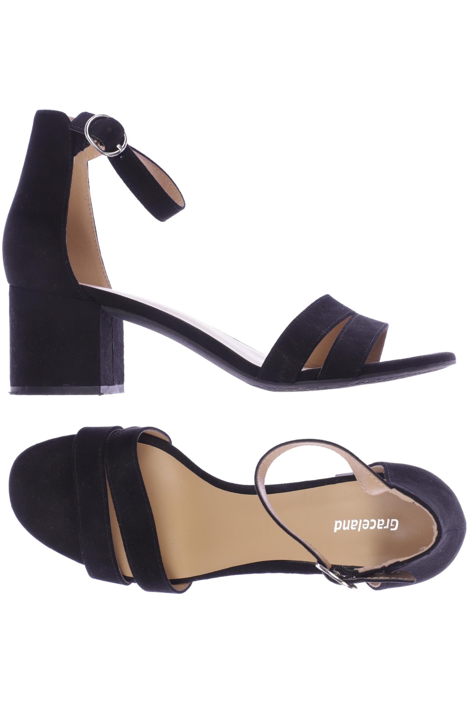 

Graceland Damen Sandale, schwarz, Gr. 40