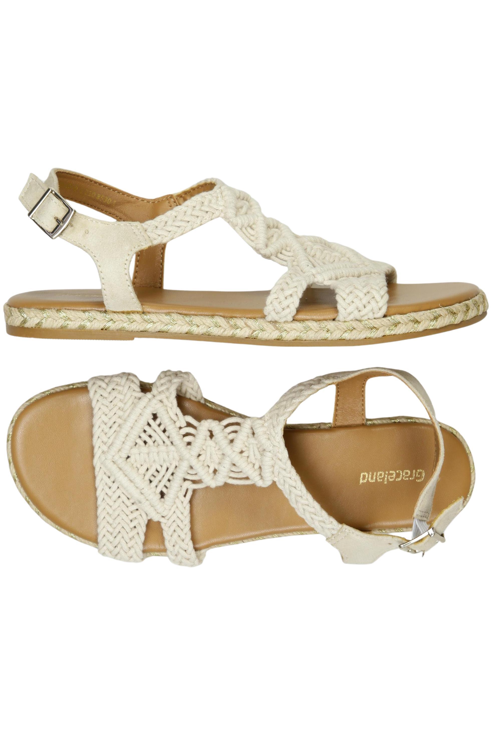 

Graceland Damen Sandale, cremeweiß, Gr. 38