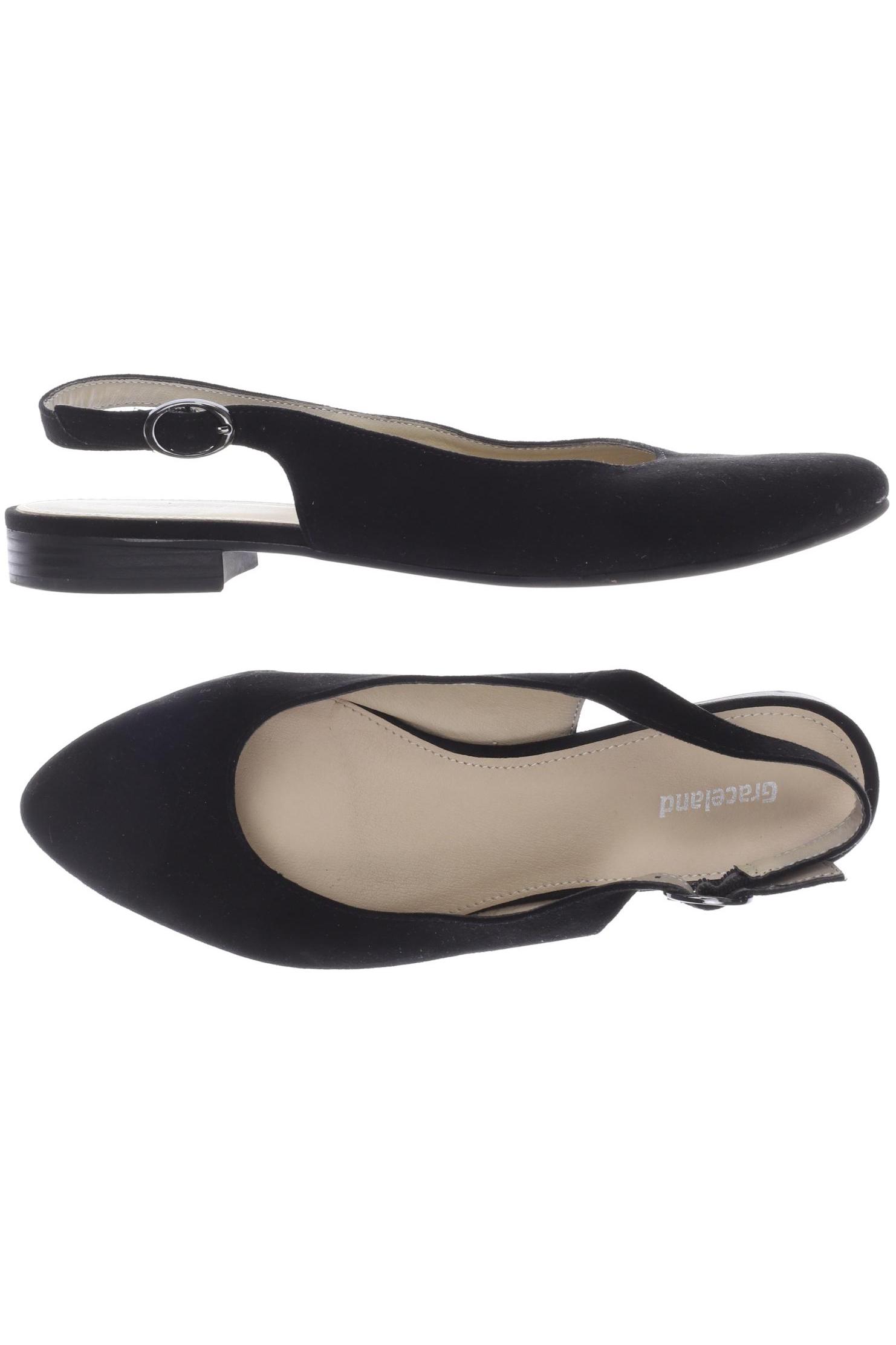 

Graceland Damen Sandale, schwarz