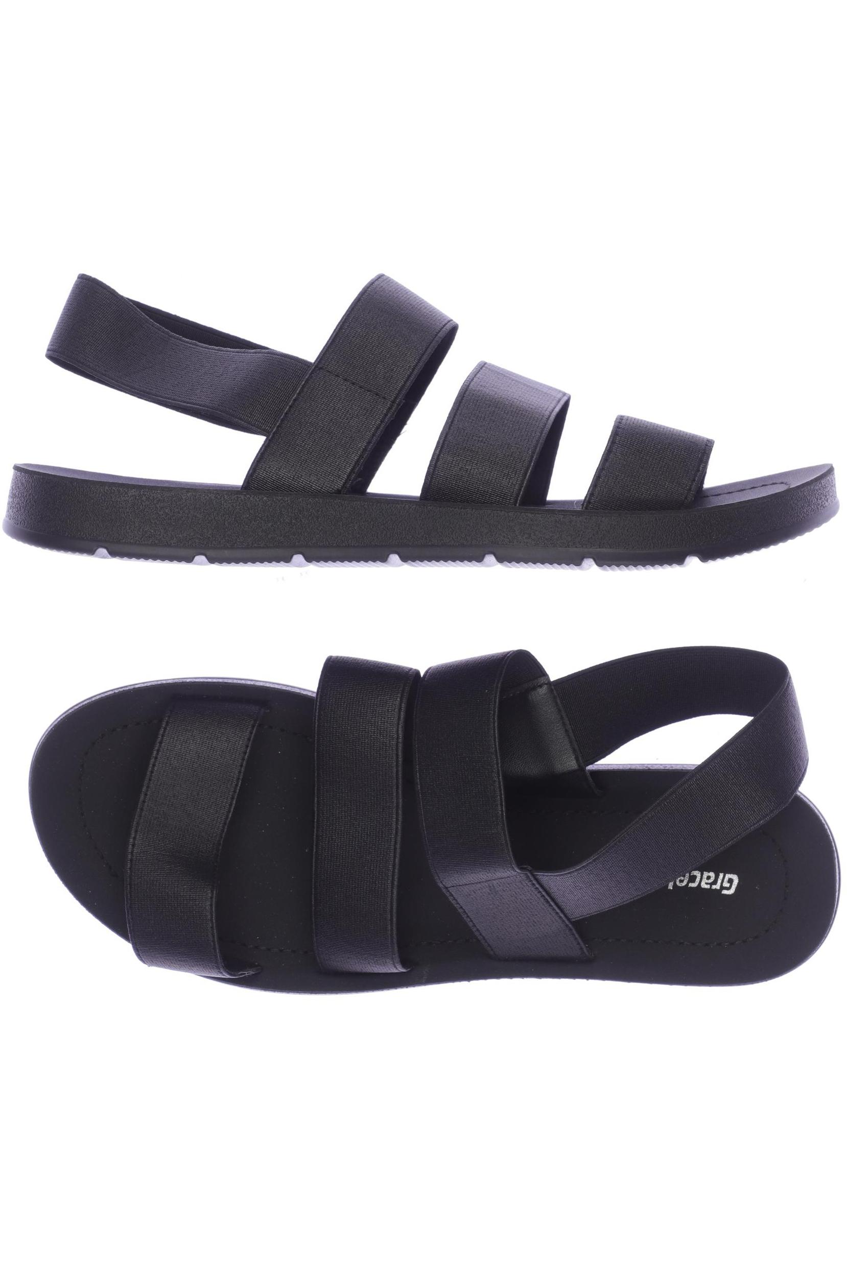 

Graceland Damen Sandale, schwarz, Gr. 39