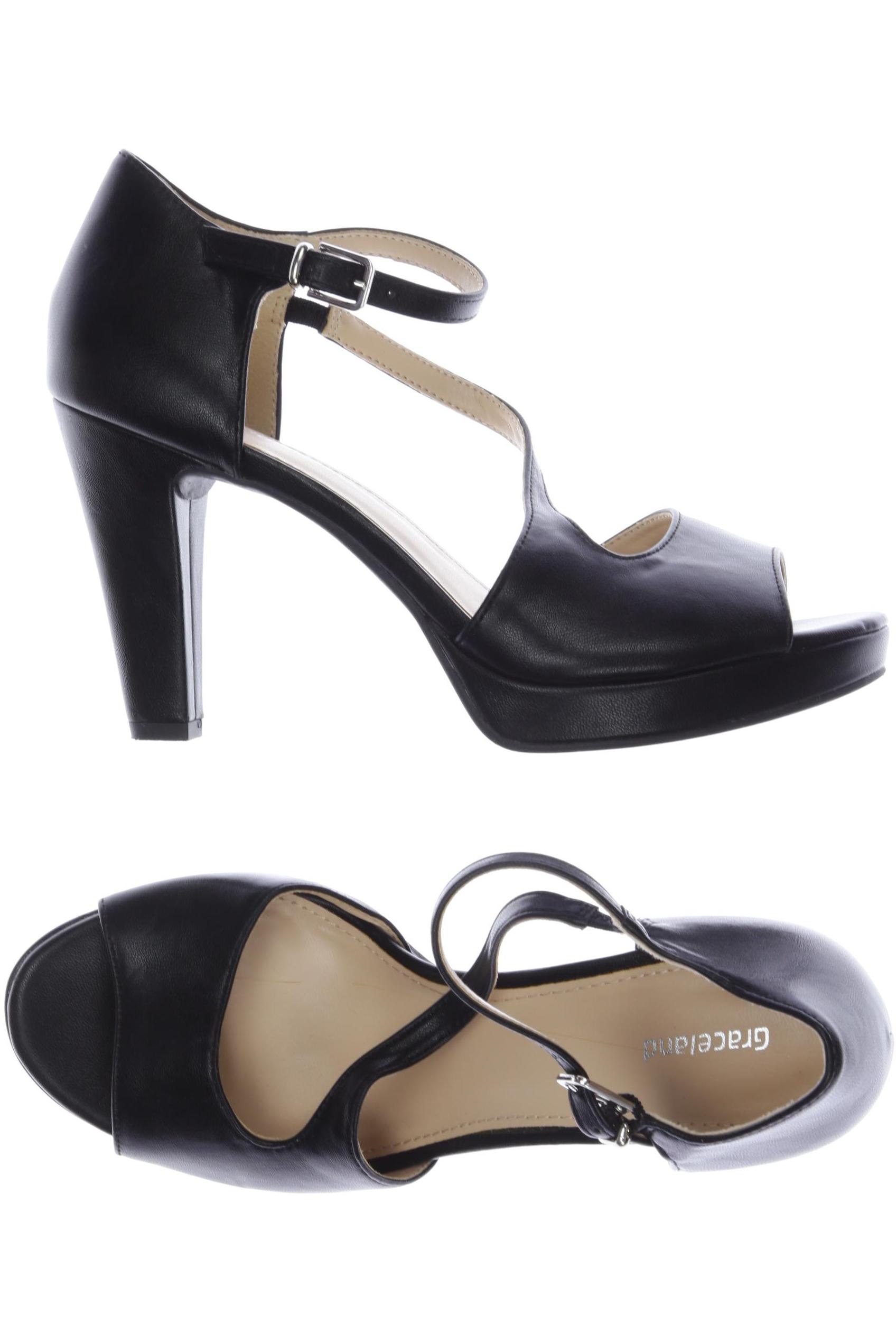 

Graceland Damen Sandale, schwarz, Gr. 39