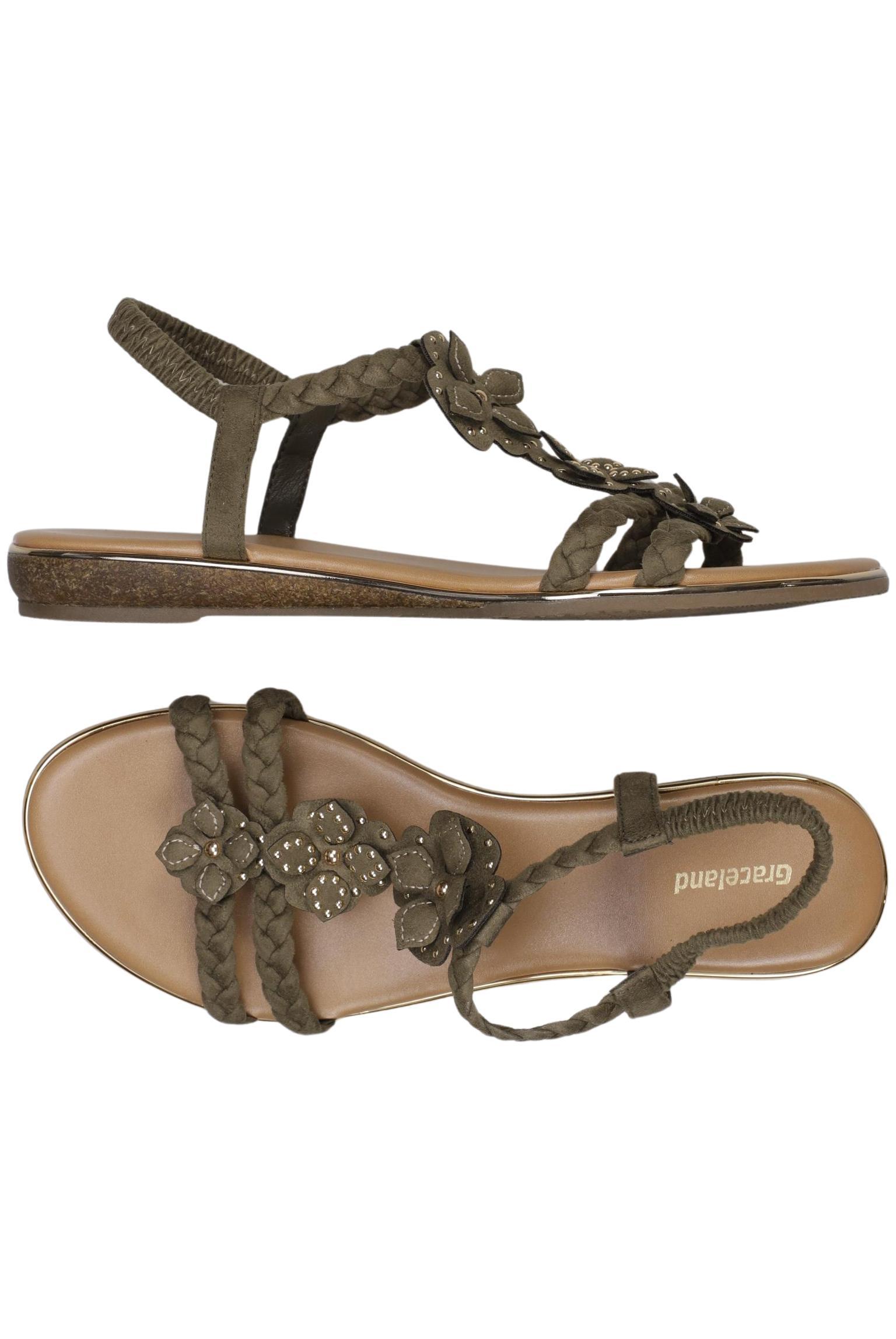 

Graceland Damen Sandale, grün, Gr. 39