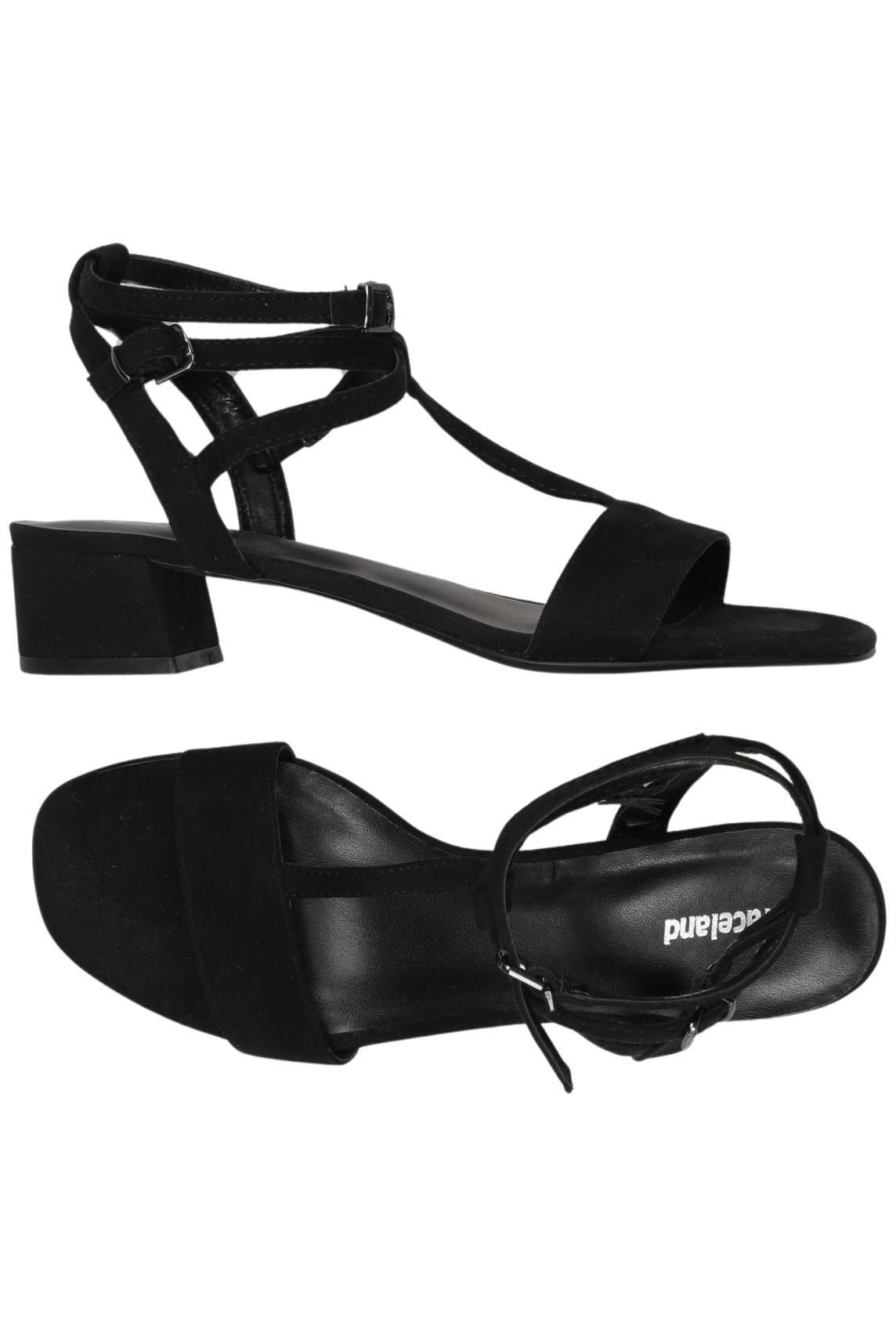 

Graceland Damen Sandale, schwarz, Gr. 38