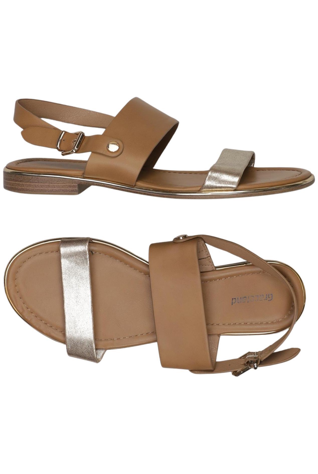 

Graceland Damen Sandale, beige, Gr. 42