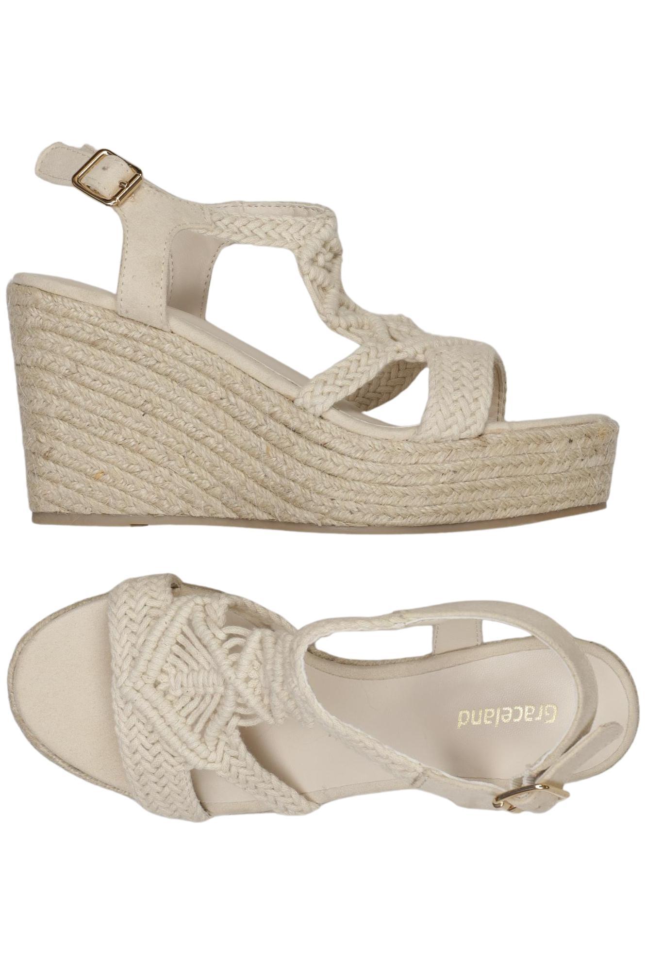 

Graceland Damen Sandale, beige, Gr. 36