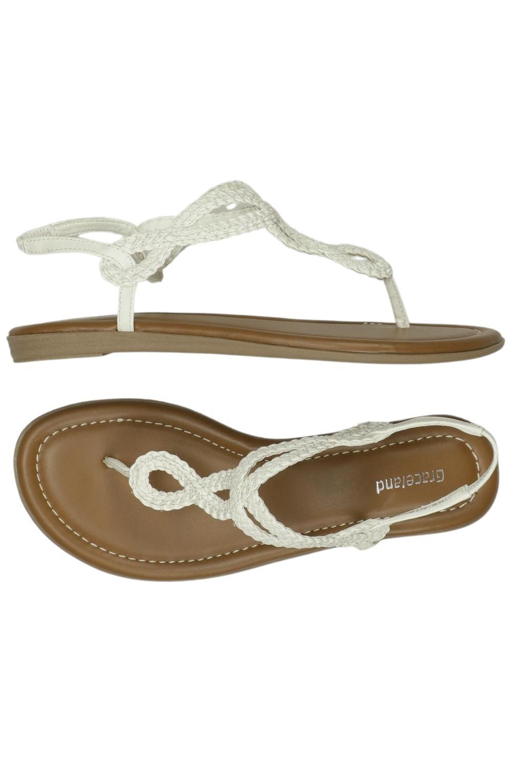 

Graceland Damen Sandale, weiß, Gr. 36