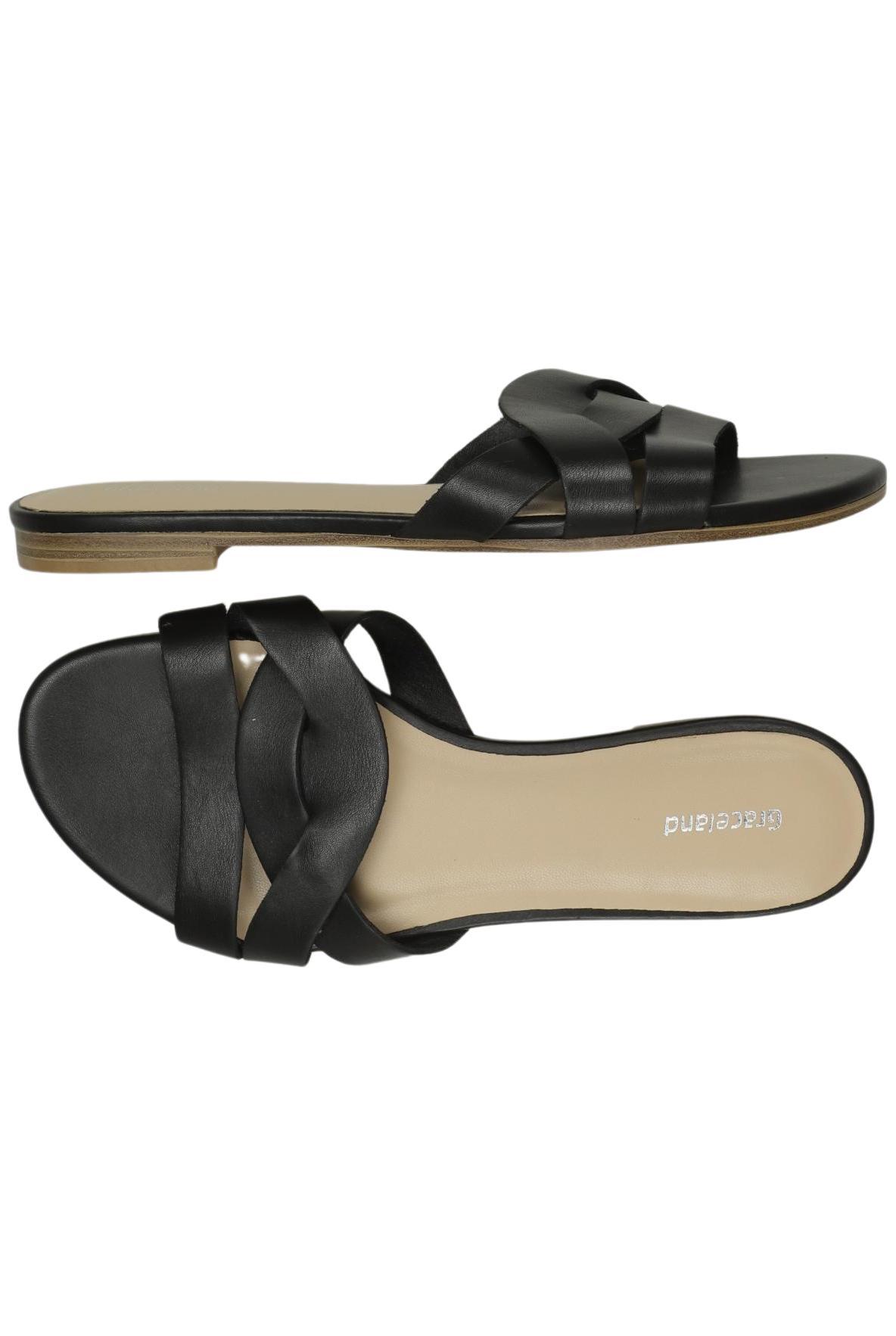 

Graceland Damen Sandale, schwarz, Gr. 39