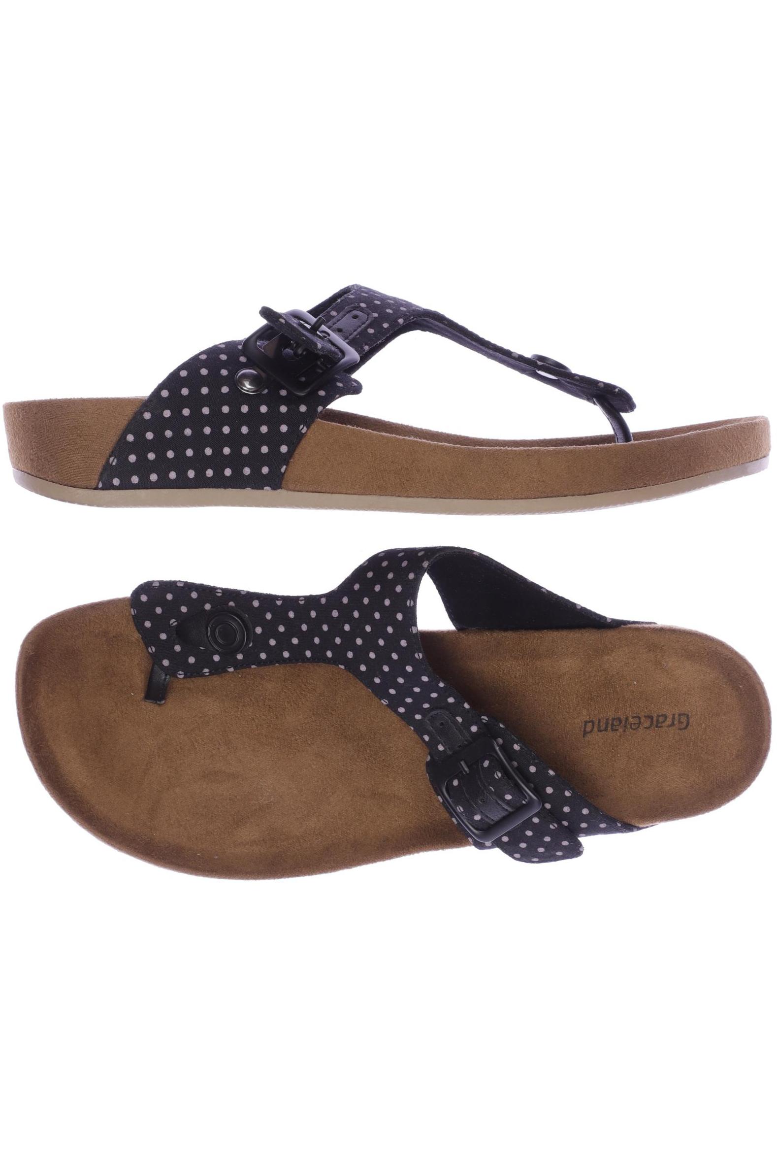 

Graceland Damen Sandale, schwarz, Gr. 37