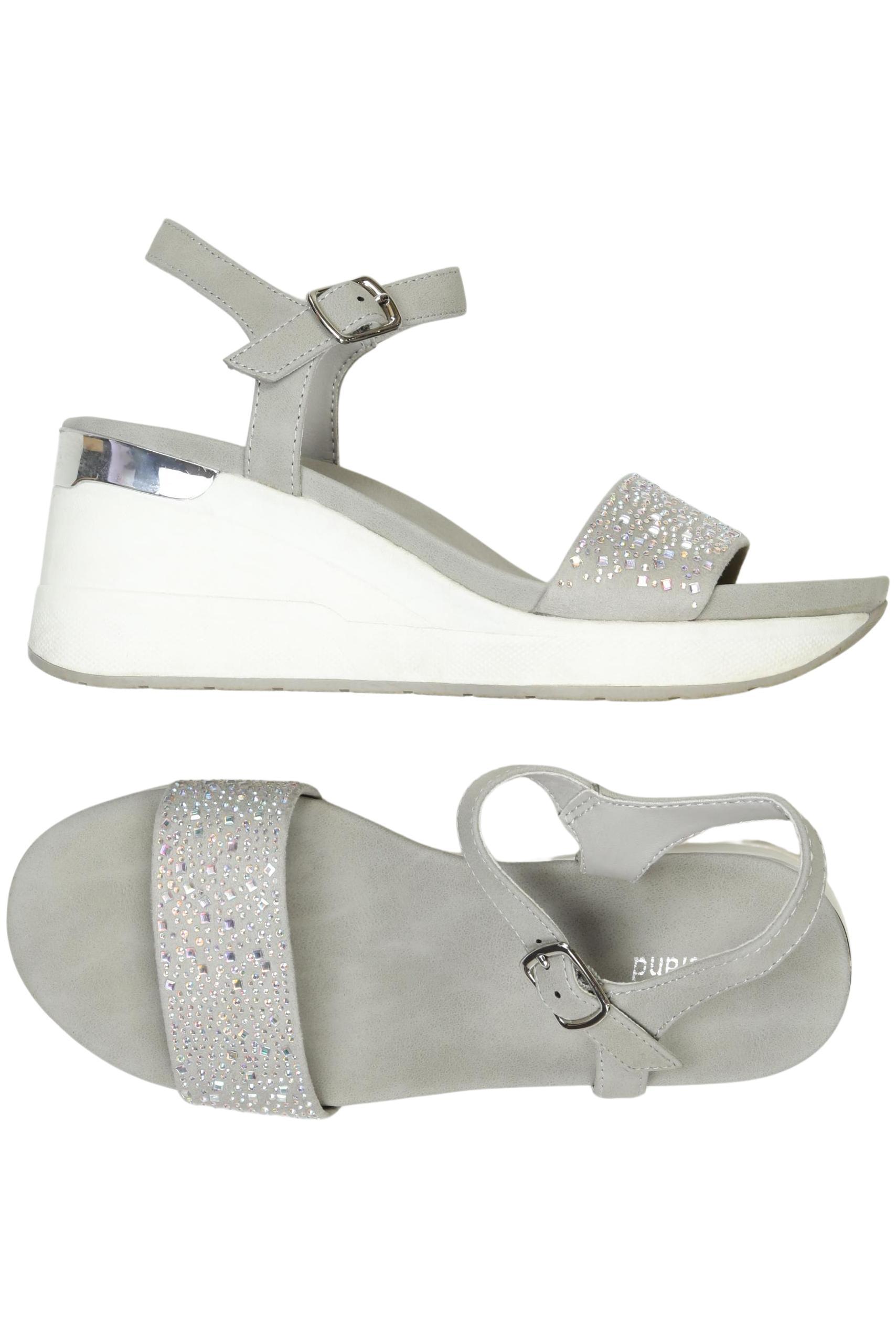 

Graceland Damen Sandale, grau, Gr. 36