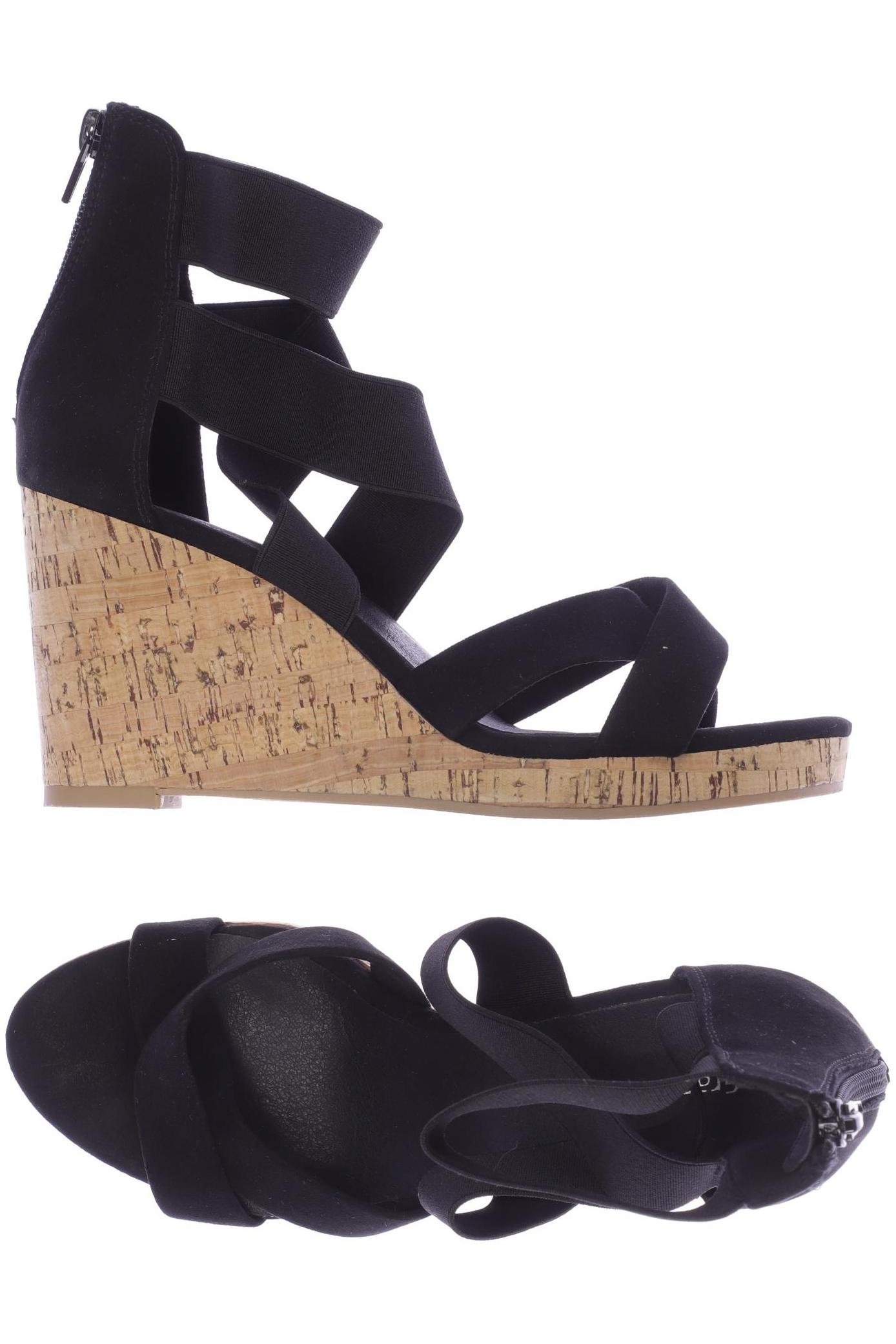 

Graceland Damen Sandale, schwarz, Gr. 37